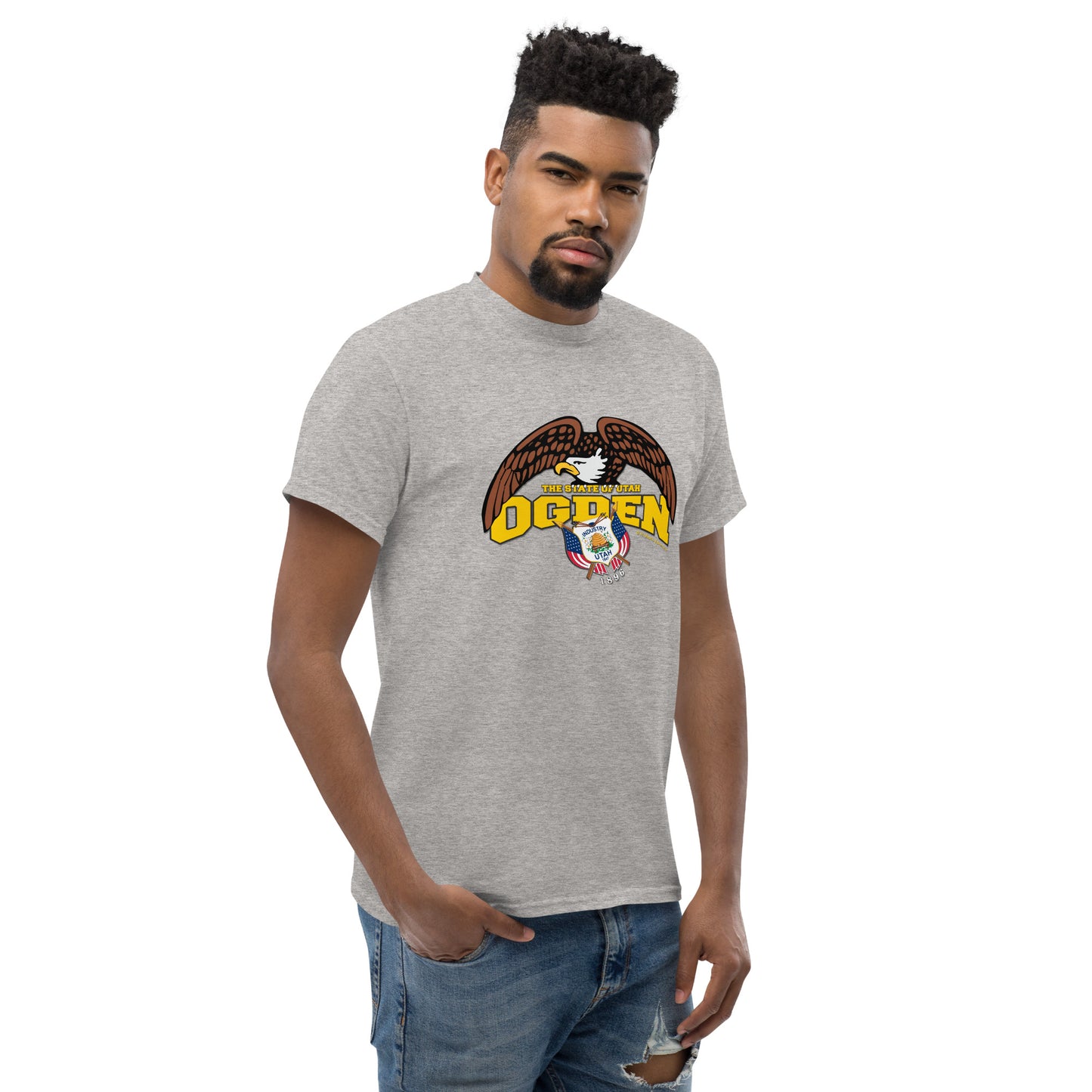 Ogden t-shirt,OGDEN City t-shirt, Utah State T-shirt,comancha Graphics,