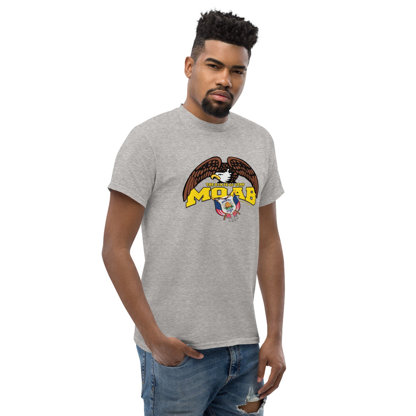 Moab t-shirt,Moab City t-shirt,Utah State T-shirt,comancha graphics,