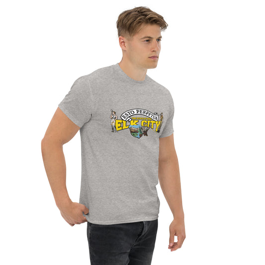 Elk City t-shirt, Idaho State T-shirt, Comancha Graphics,