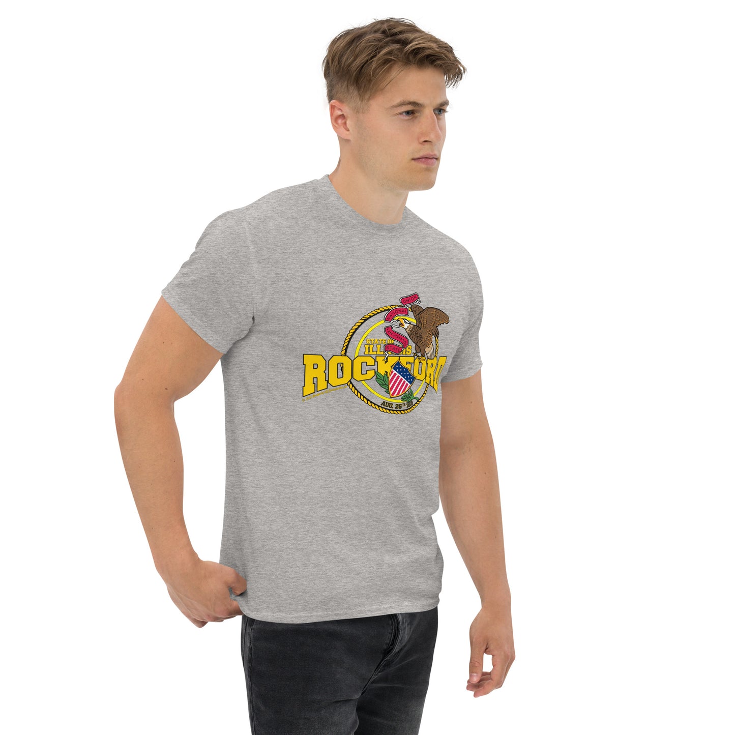 Rockford t-shirt, Illinois T-Shirt Comancha Graphics,