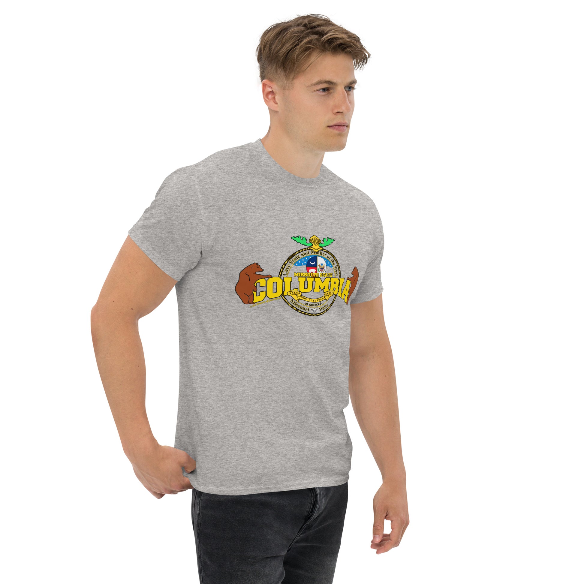Columbia tee, Missouri State T-shirt, Comancha T-shirt,