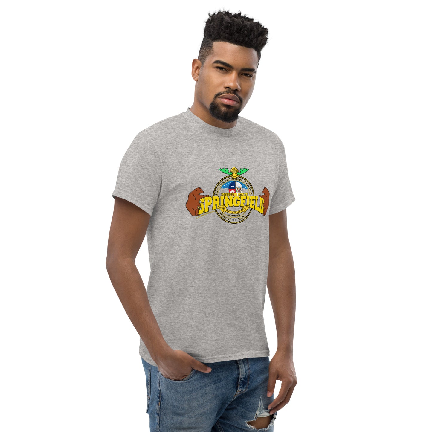 Springfield City tee, Missouri State T-shirt, Comancha.us tee,