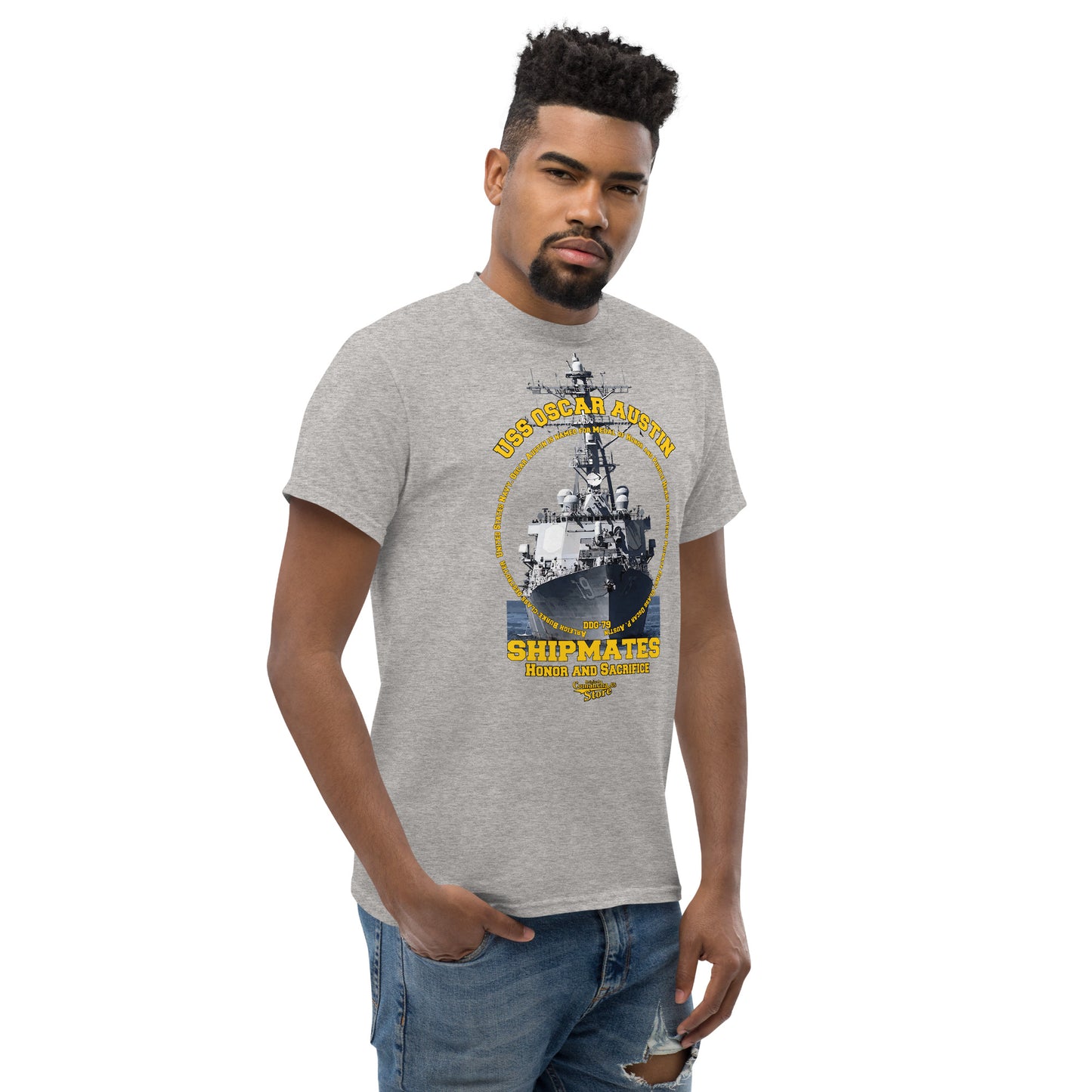 USS Oscar Austin DDG-79 Shipmates T-shirt,