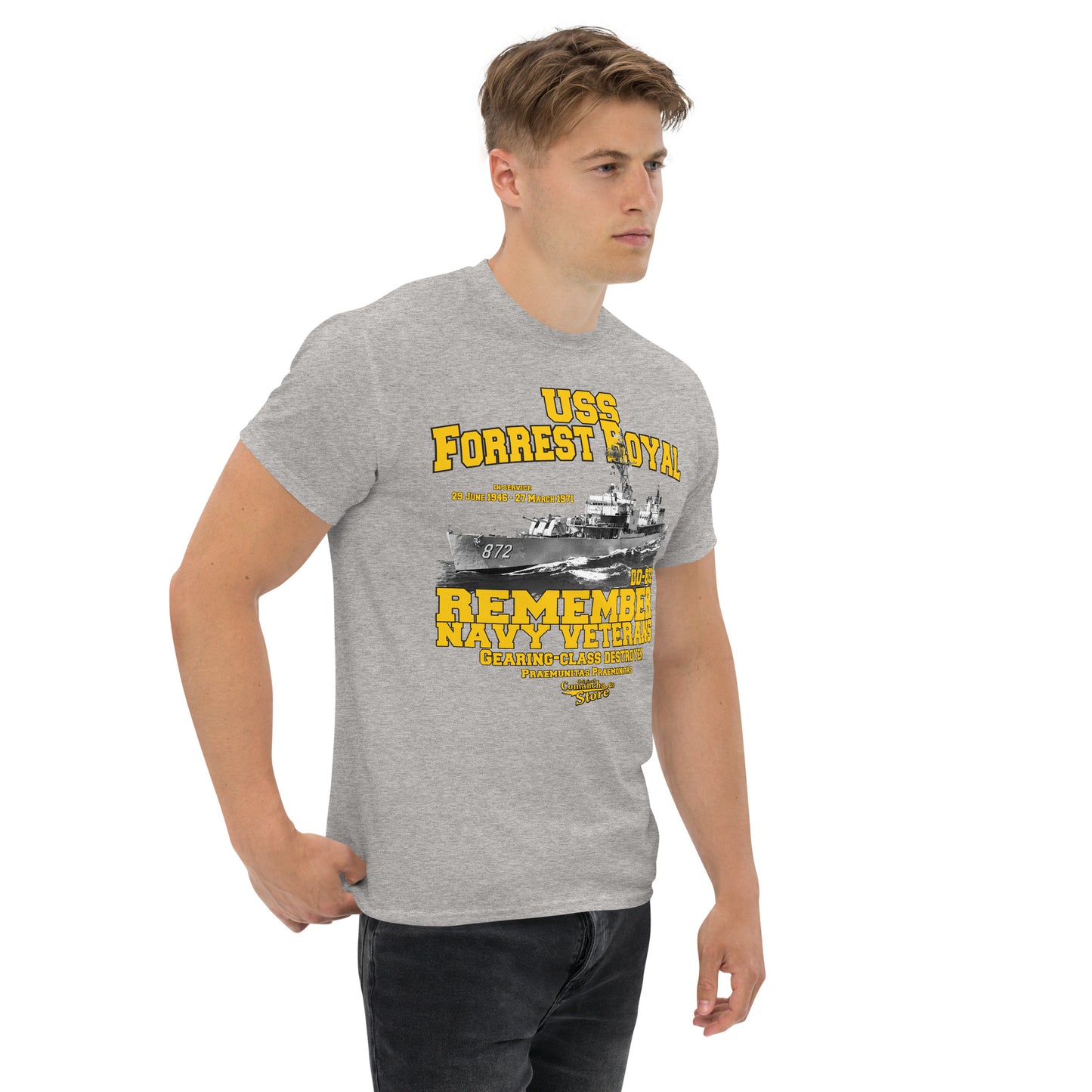 USS Forrest Royal DD-872 Shipmates t-shirt