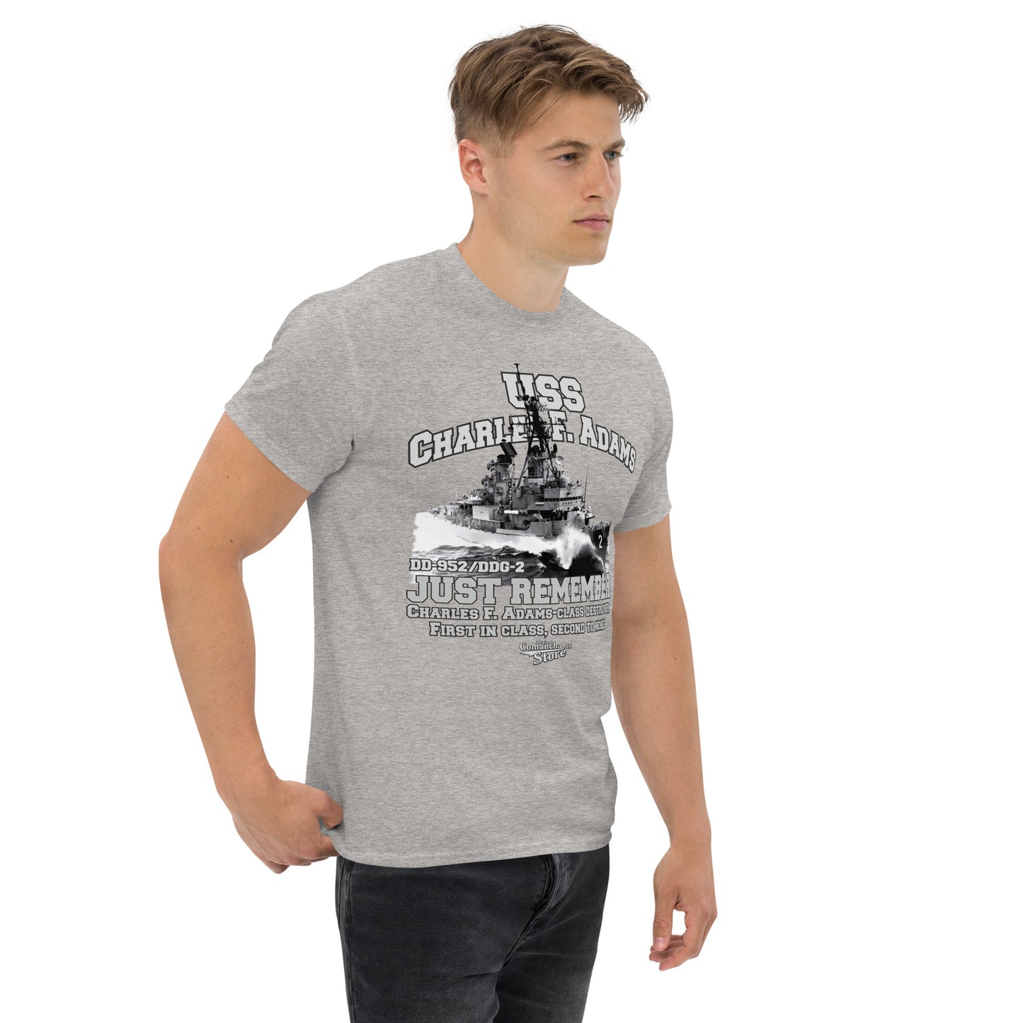 USS Charles F. Adams DDG-2 T-shirt,
