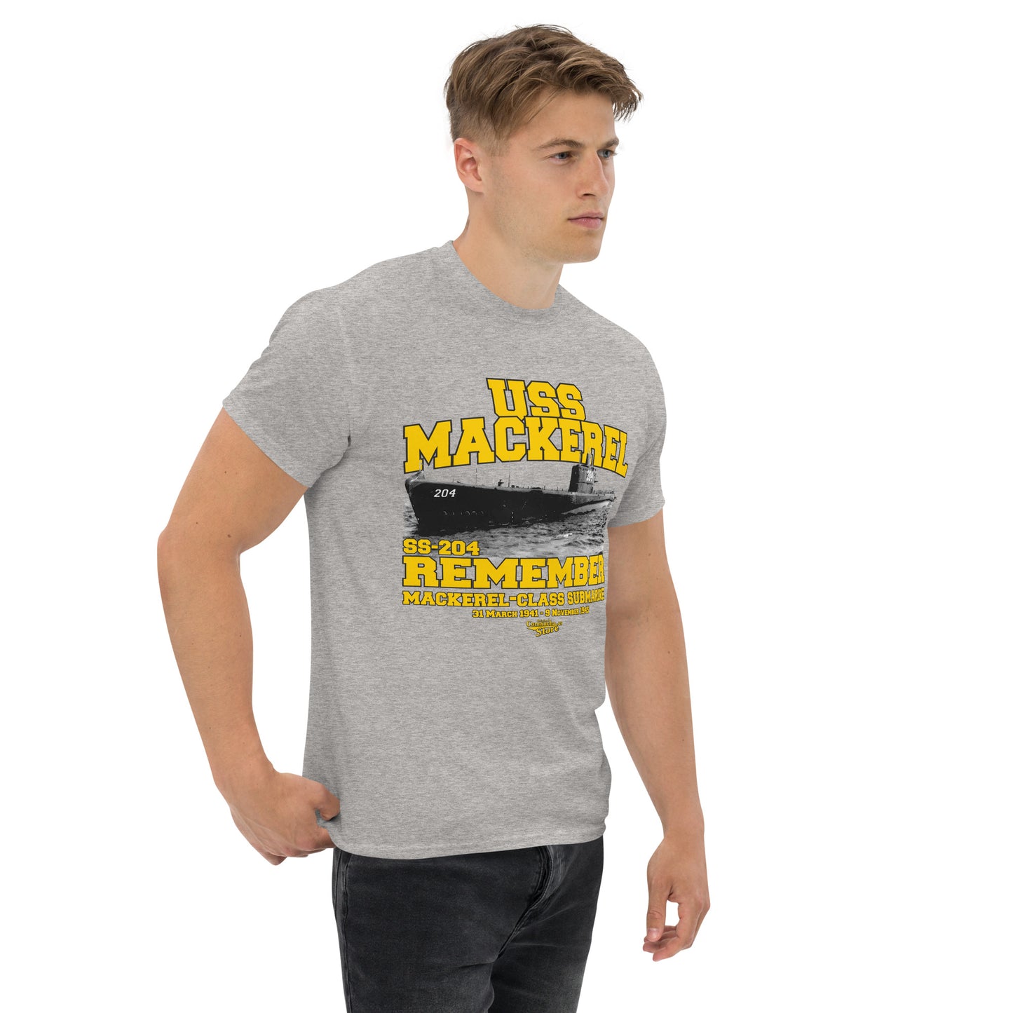 USS Mackerel SS-204 Submarine t-shirt
