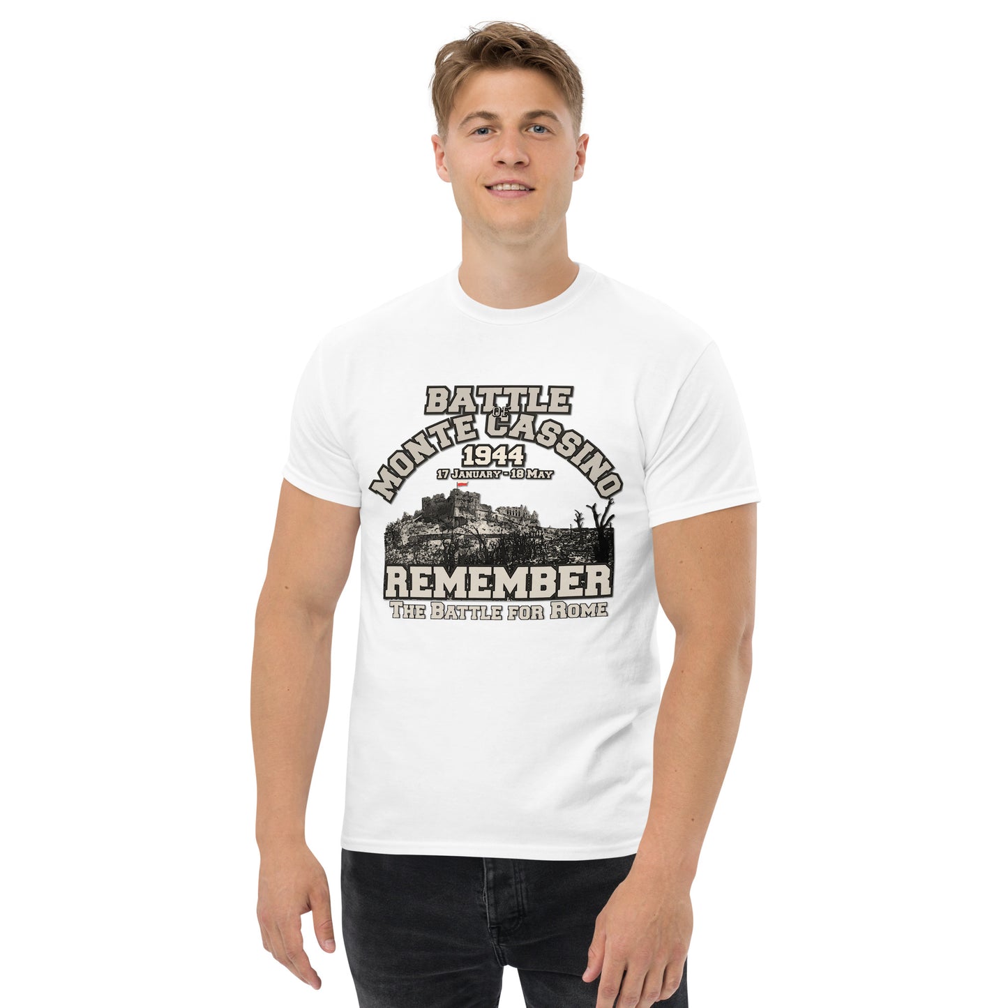 Battle of Monte Cassino t-shirt