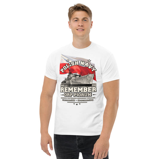 ORP PIORUN Polish Navy, T-Shirt Comancha.us, Comancha Design,