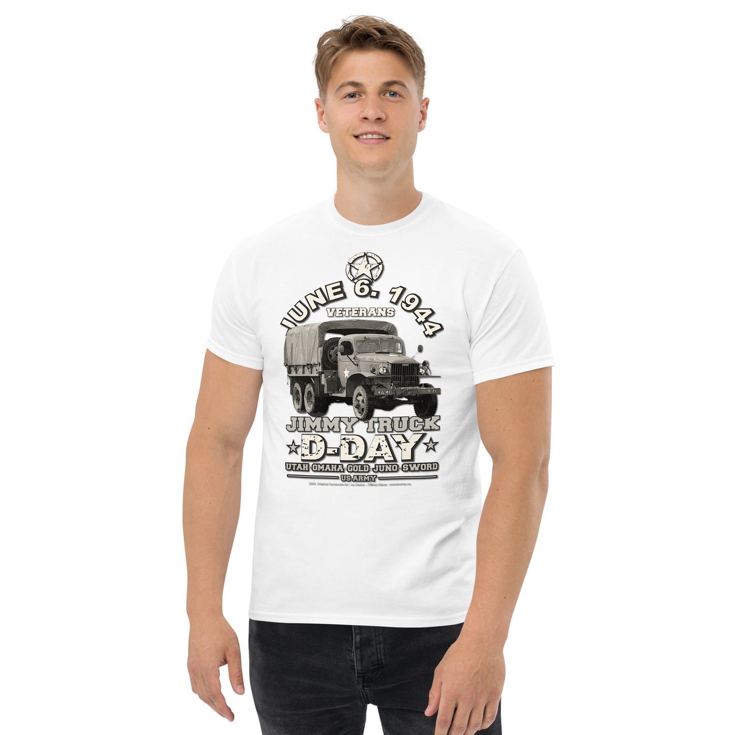 D-DAY 1944 Jimmy Truck t-shirt
