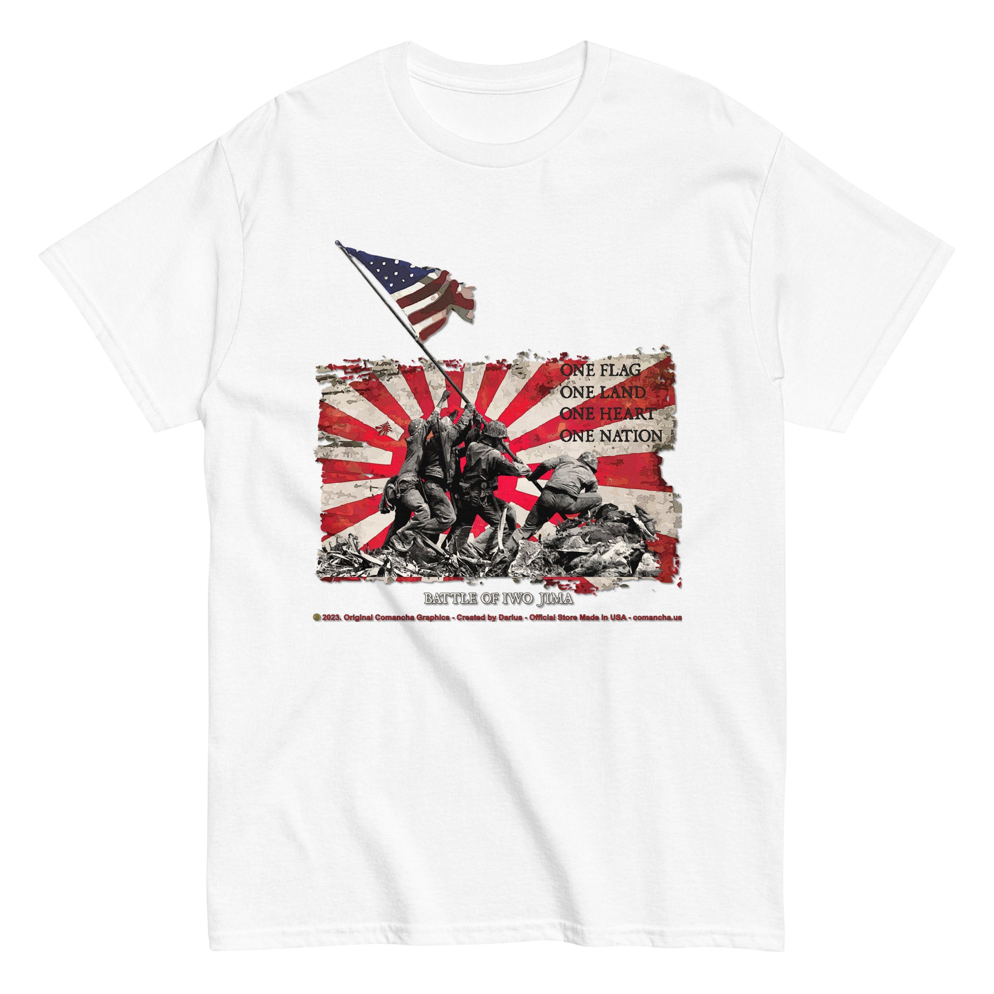 Battle of Iwo Jima T-Shirt, Comancha Graphics,