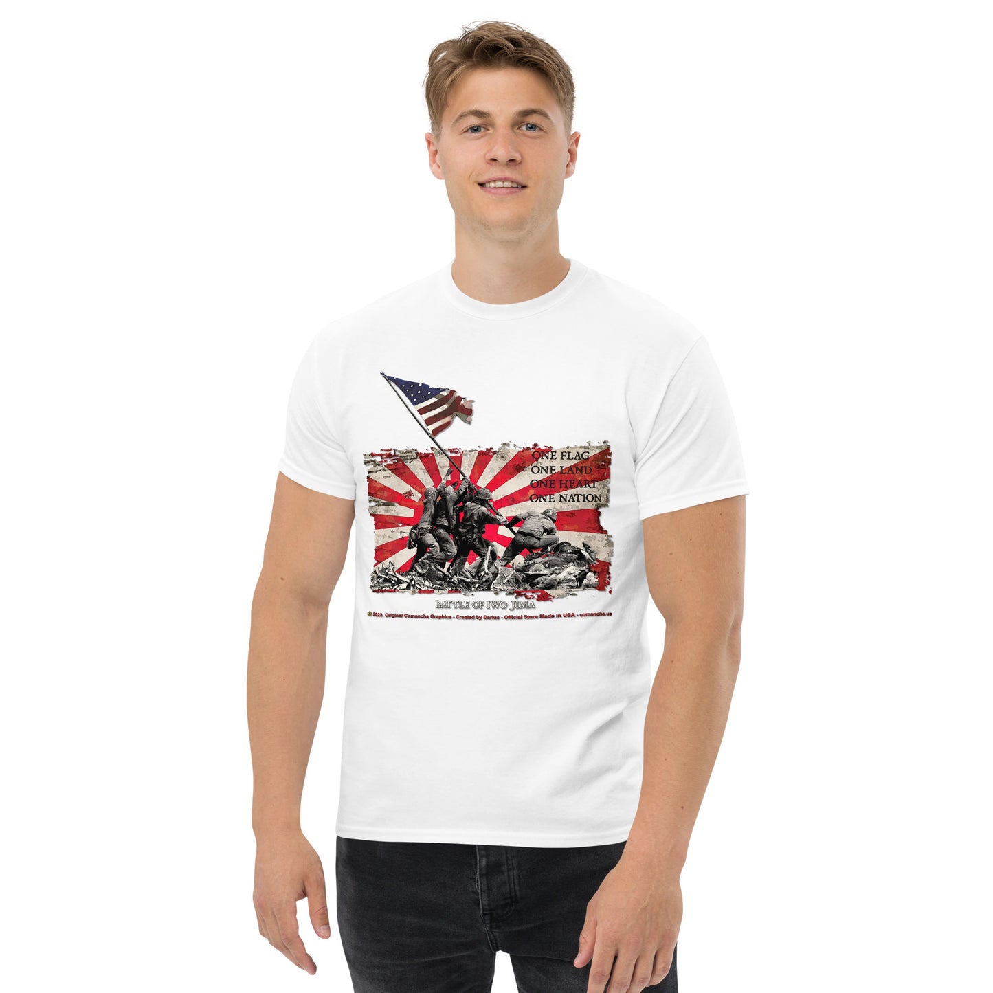 Battle of Iwo Jima t-shirt
