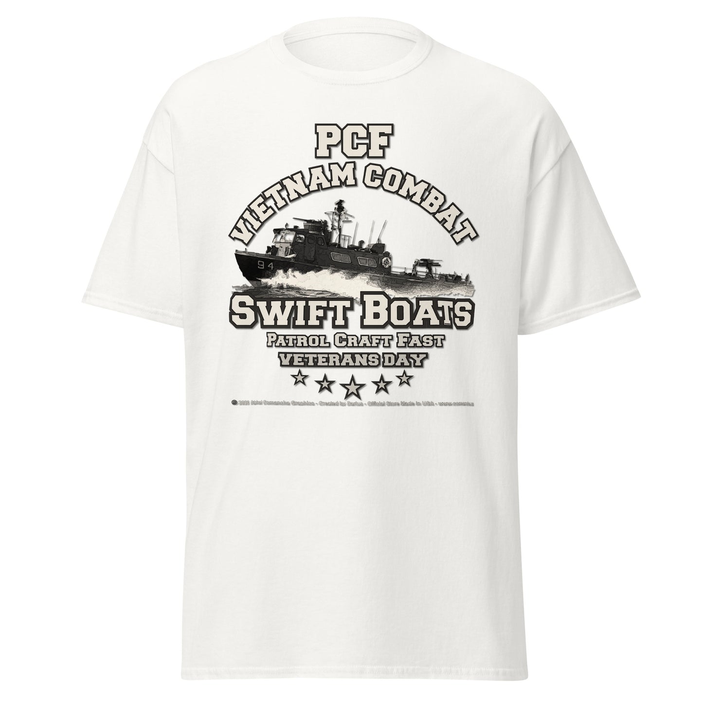 SWIFT BOATS Vietnam Combat Veterans classic tee