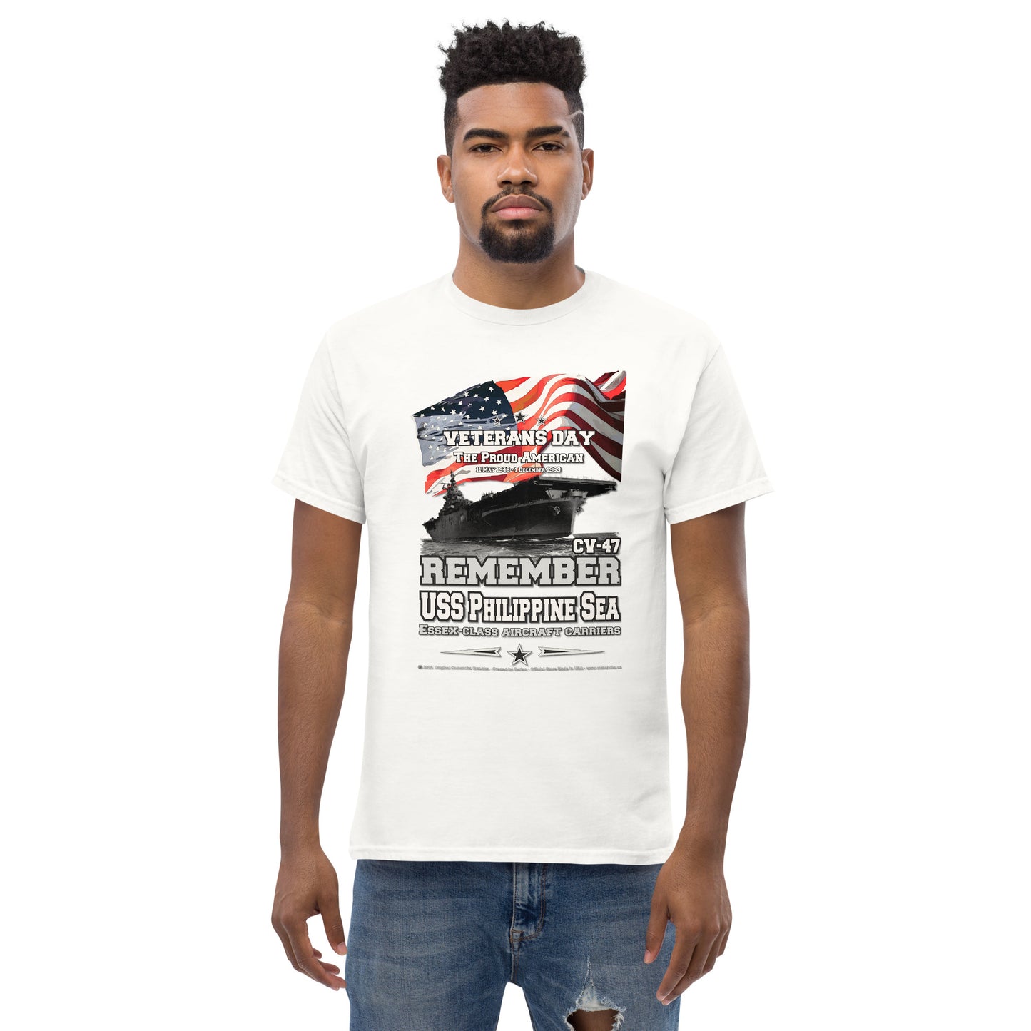 USS PHILIPPINE SEA CV-47 Aircraft Veterans Veterans Classic T-Shirt,