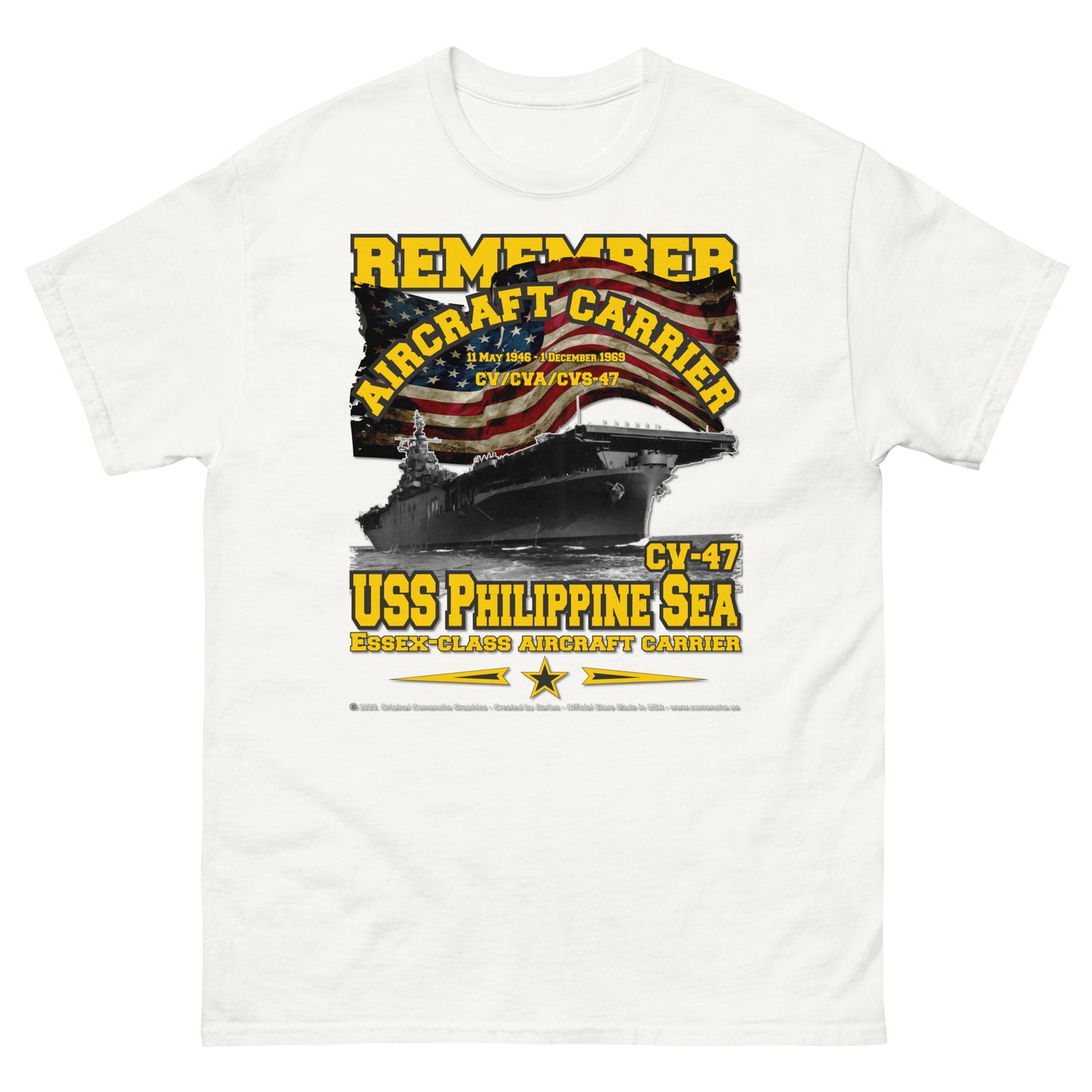 USS PHILIPPINE SEA CV-47 Shipmates T-Shirt