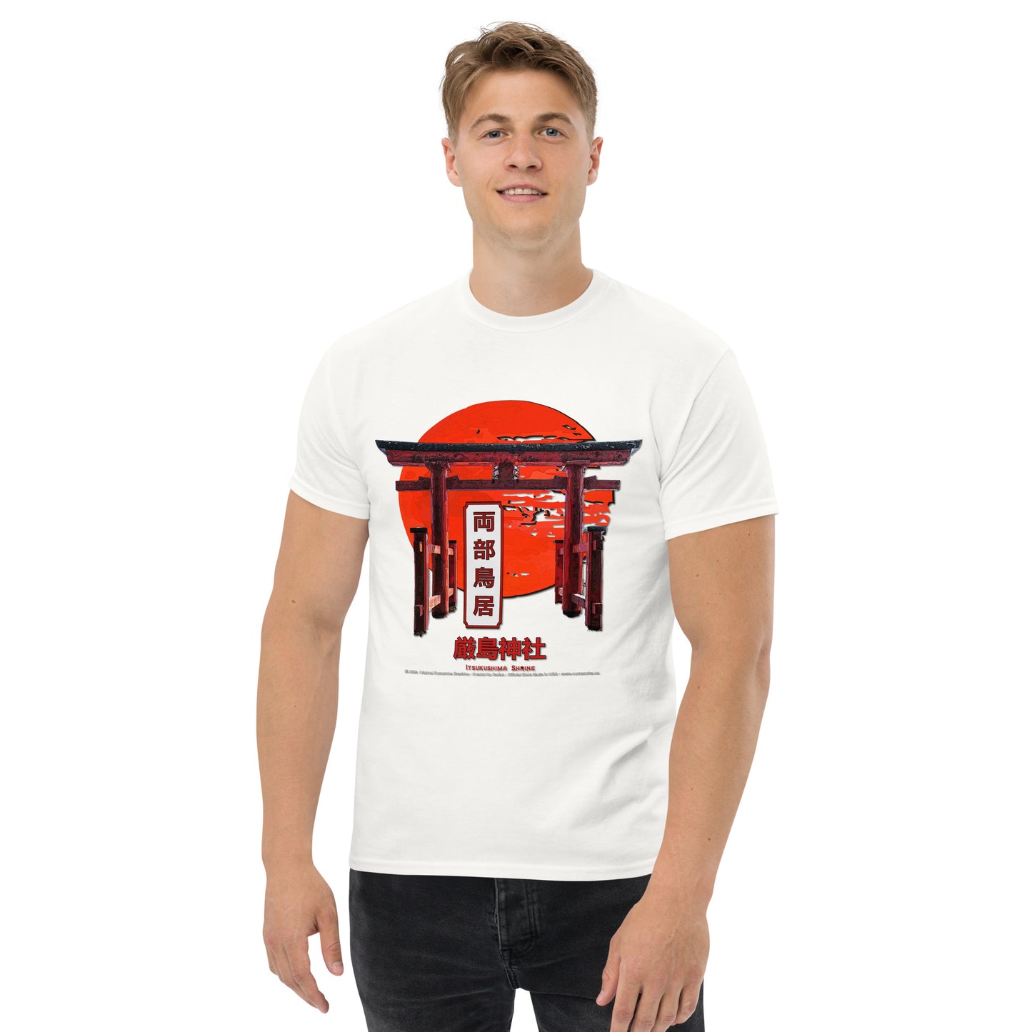 ITSUKUSHIMA SHRINE T-Shirt, Japanese Tradition T-Shirt, Comancha japanese T-shirts,