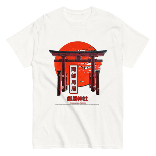 ITSUKUSHIMA SHRINE T-Shirt, Japanese Tradition T-Shirt, Comancha japanese T-shirts,