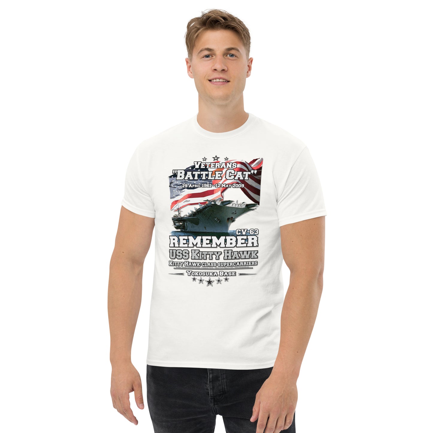 USS KITTY HAWK CVA-63 Shipmates T-Shirt