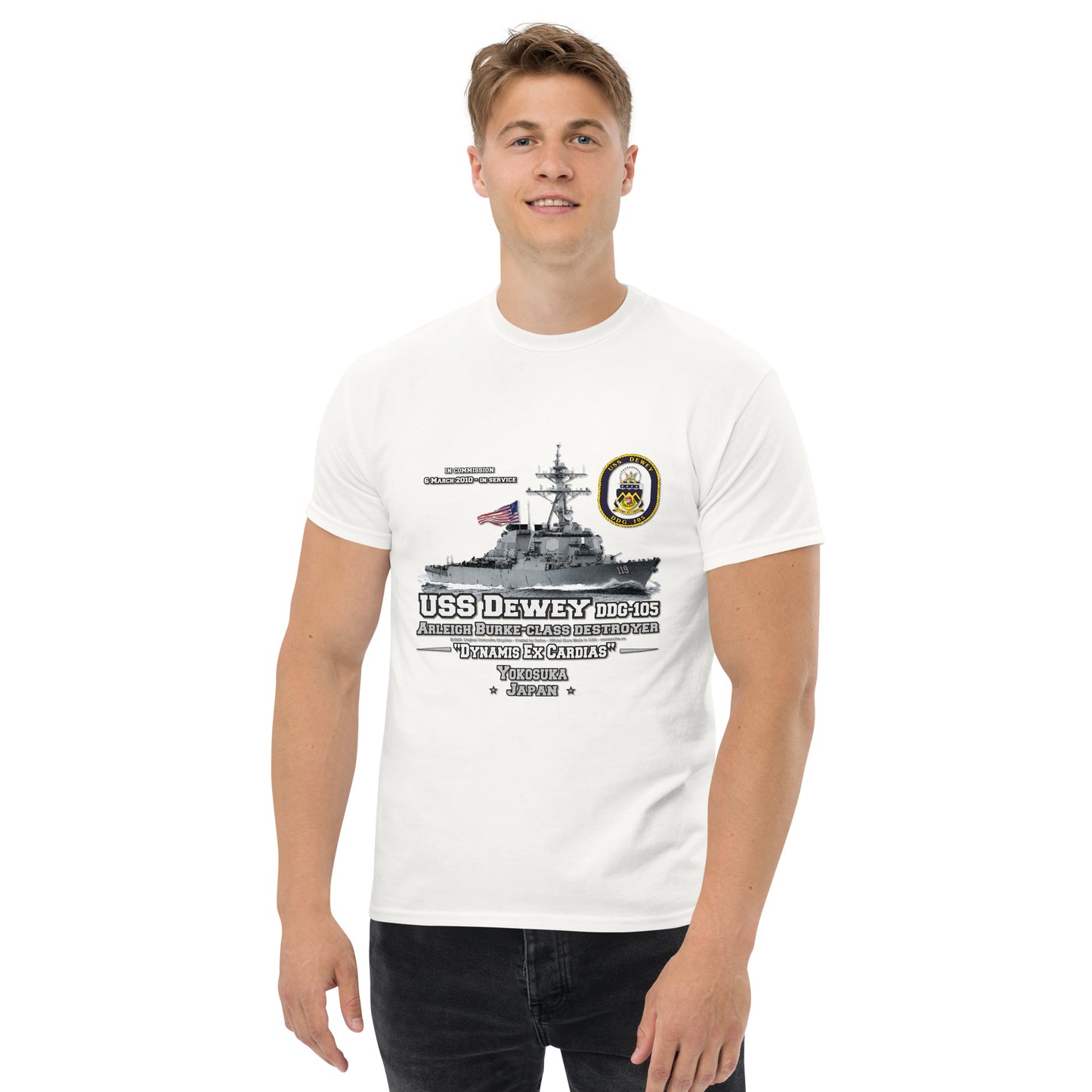 USS DEWEY DDG-105 Destroyer T-shirt