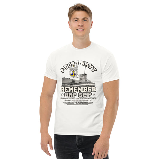 ORP SEP t-shirt, Polska Marynarka Wojenna t-shirt, ORP SEP Polish navy t-shirt, comancha graphics tee,