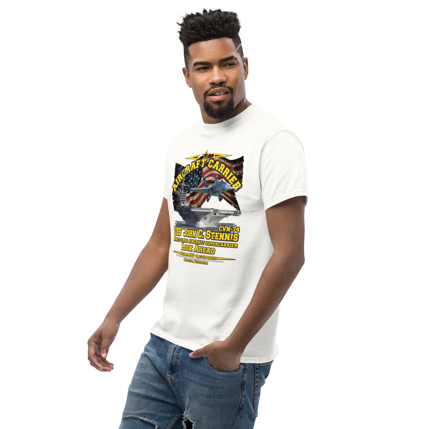 USS JOHN STENNIS CVN-74 Tee, Aircraft Carrier Veterans T-Shirt, Comancha US Navy T-shirt,USS JOHN STENNIS CVN-74 Aircraft Carrier T-Shirt, Comancha Navy T-shirt,