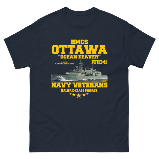 HMCS Ottawa FFH-341 tee