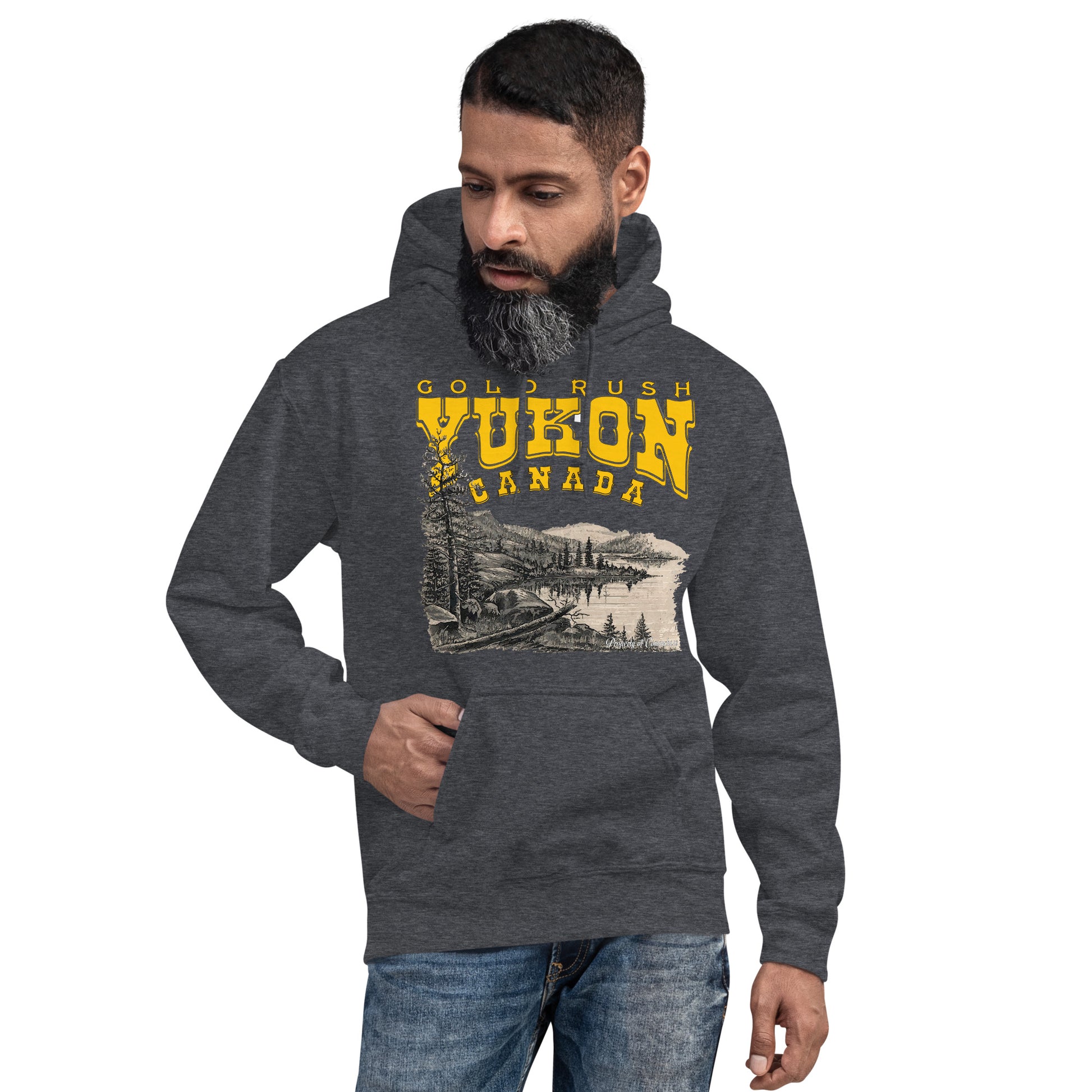 YUKON Gold Rush Hoodie, Yukon Hoodie, Comancha T-shirt Store, gold rush t-shirt,gold rush hoodie, Yukon Sweatshirt,