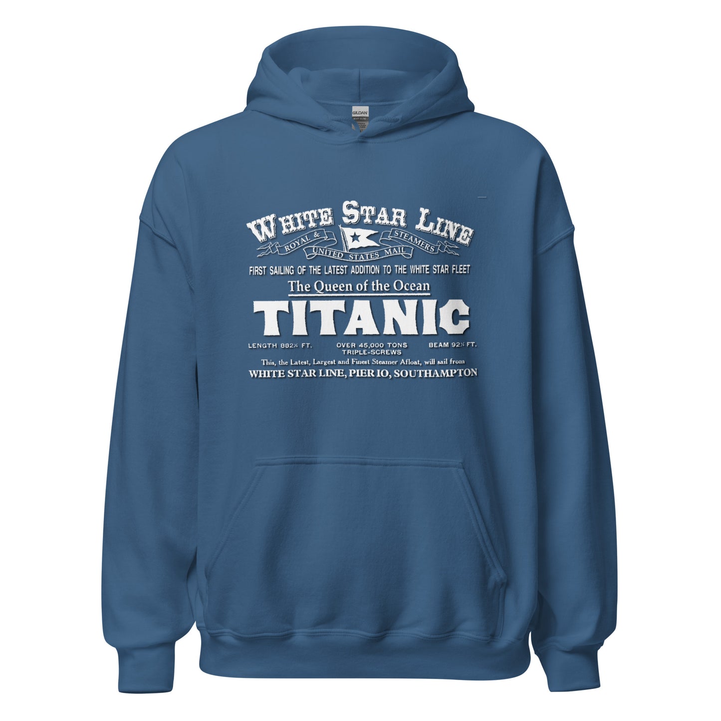 TITANIC - WHITE STAR LINE Unisex Hoodie,