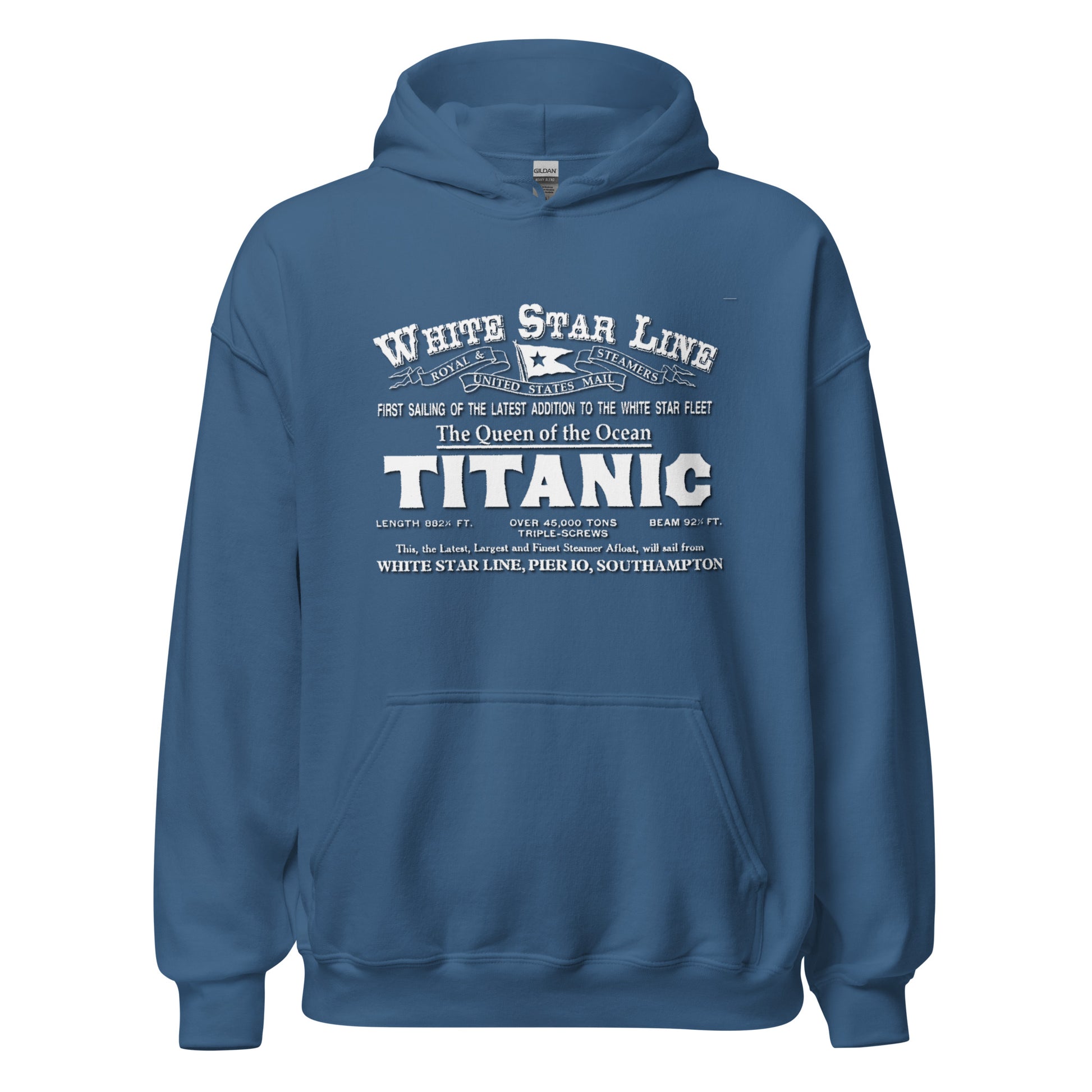 TITANIC - WHITE STAR LINE Unisex Hoodie,