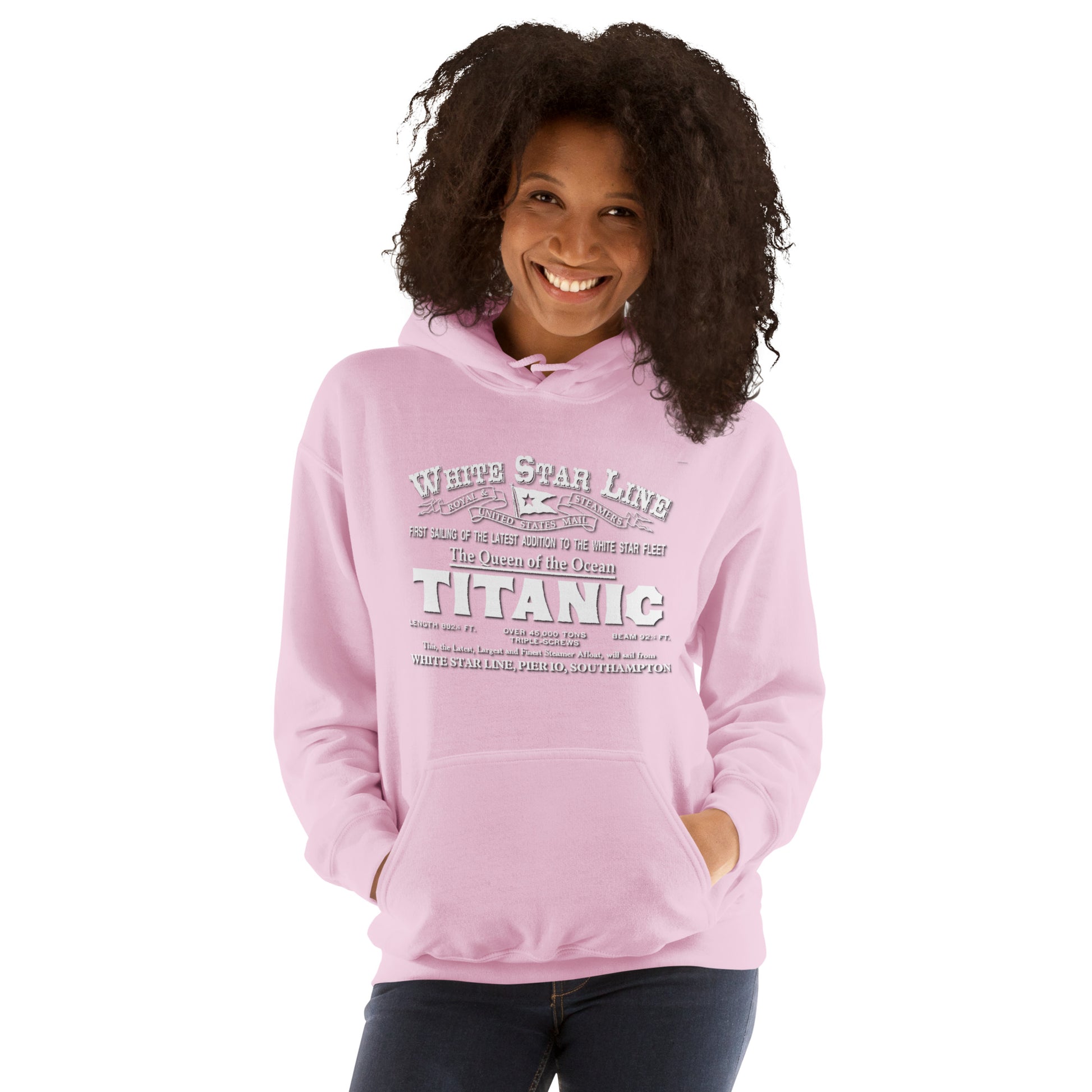 TITANIC - WHITE STAR LINE Unisex Hoodie,