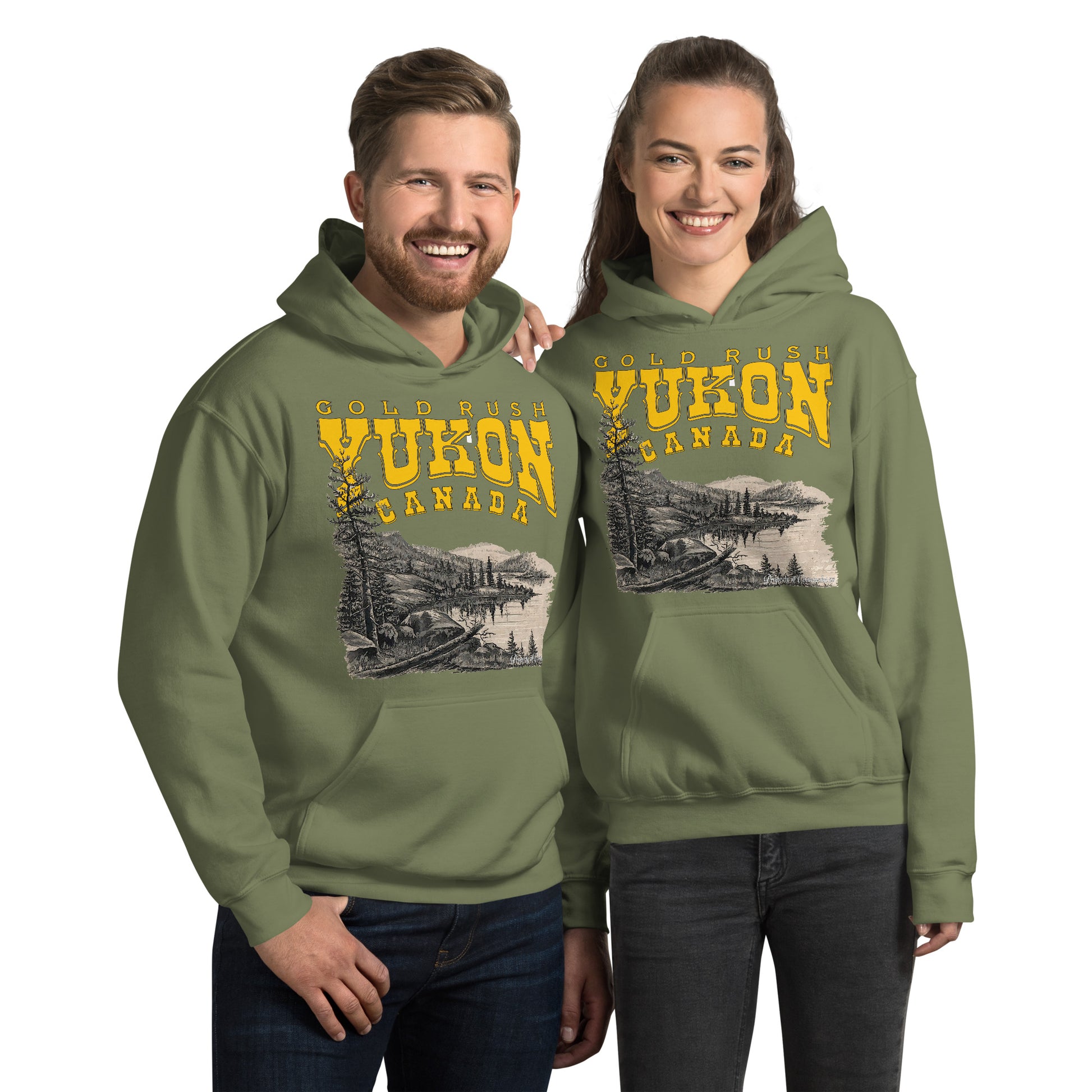 YUKON Gold Rush Hoodie, Yukon Hoodie, Comancha T-shirt Store, gold rush t-shirt,gold rush hoodie, Yukon Sweatshirt,