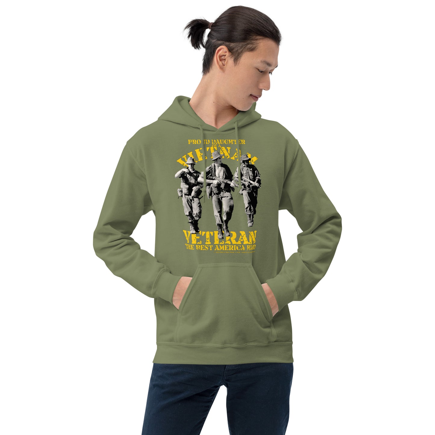Proud Daughter of a Vietnam Veteran Hoodie, Vietnam Veteran Hoodie, vietnam war, us army hoodie, Veterans hoodie,comancha store,