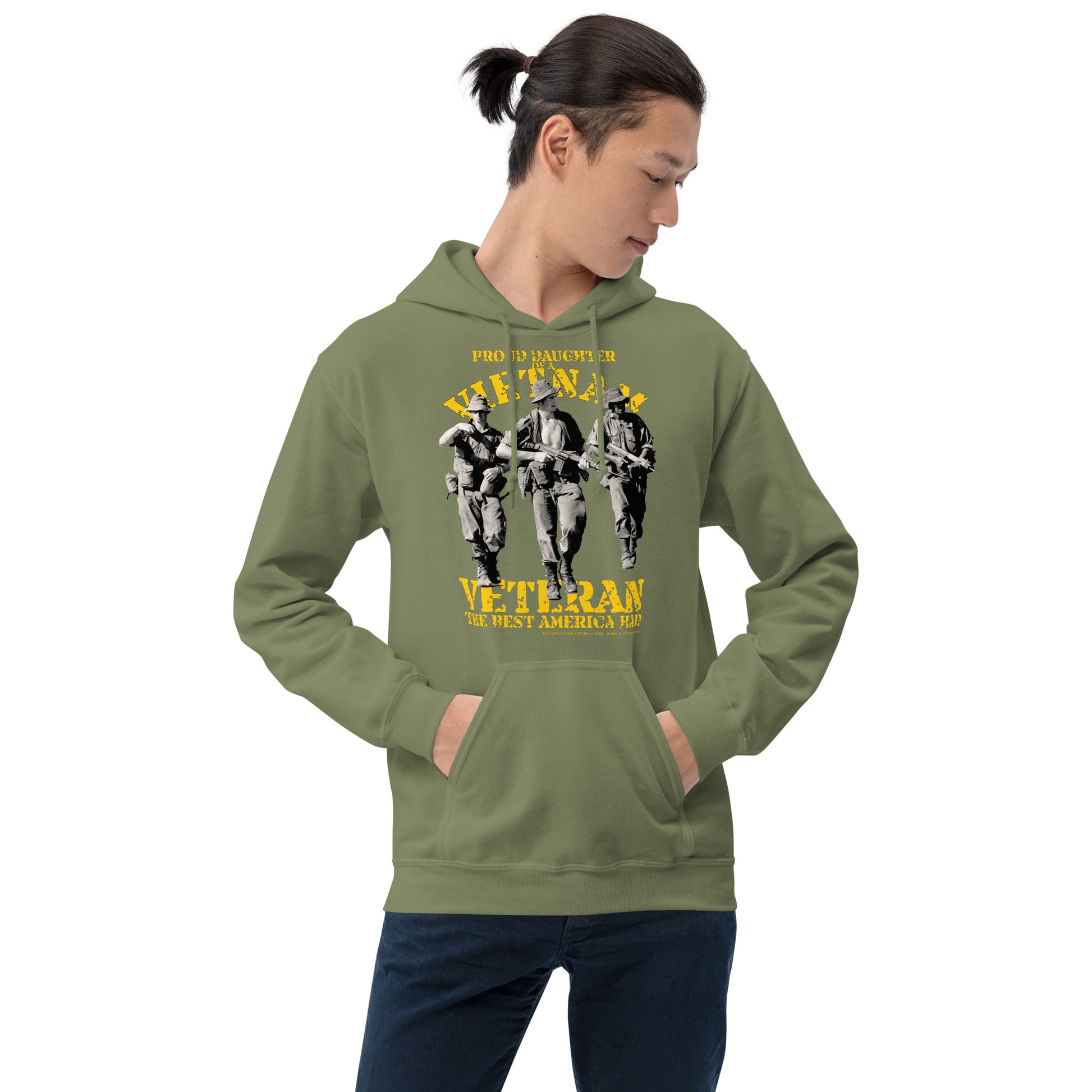 Proud Daughter of a Vietnam Veteran Hoodie, Vietnam Veteran Hoodie, vietnam war, us army hoodie, Veterans hoodie,comancha store,