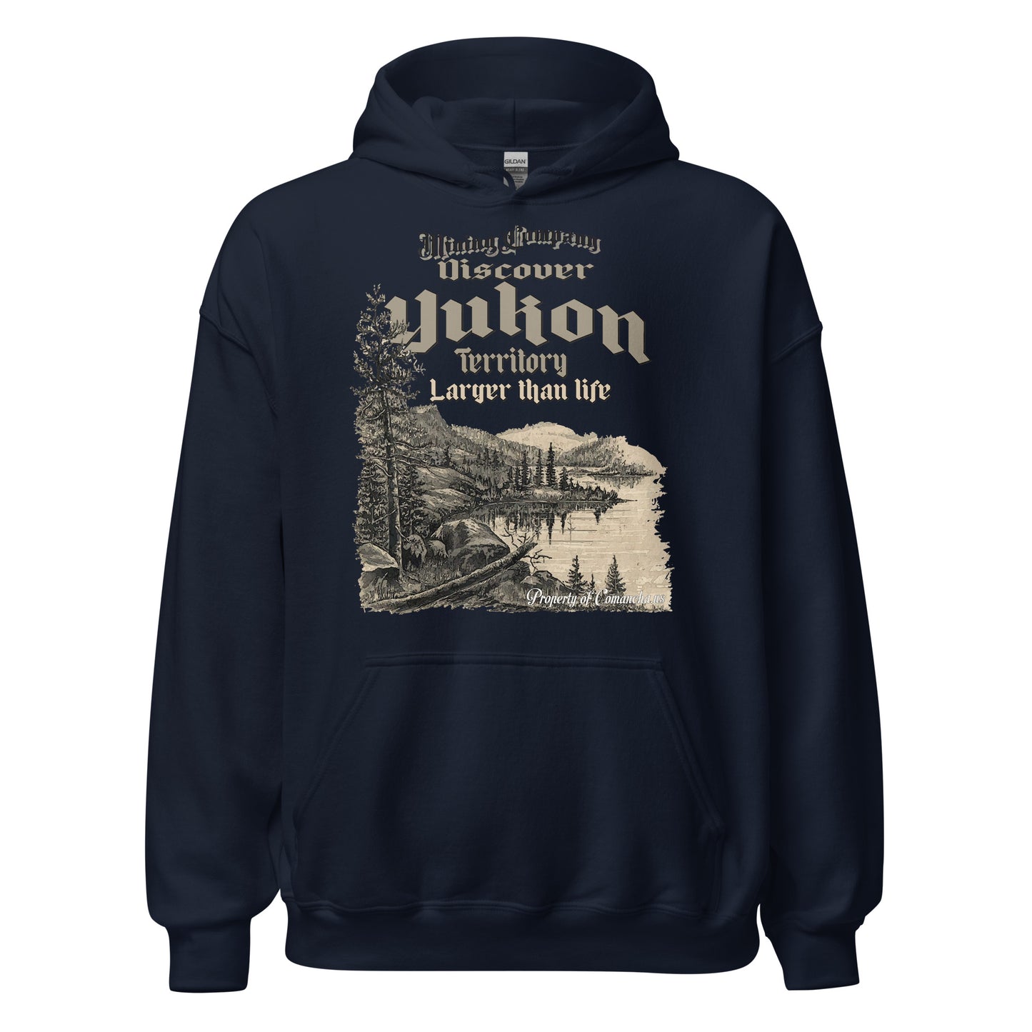 YUKON Gold Rush Hoodie, Yukon Hoodie, Comancha T-shirt Store, gold rush t-shirt,gold rush hoodie, Yukon Sweatshirt,