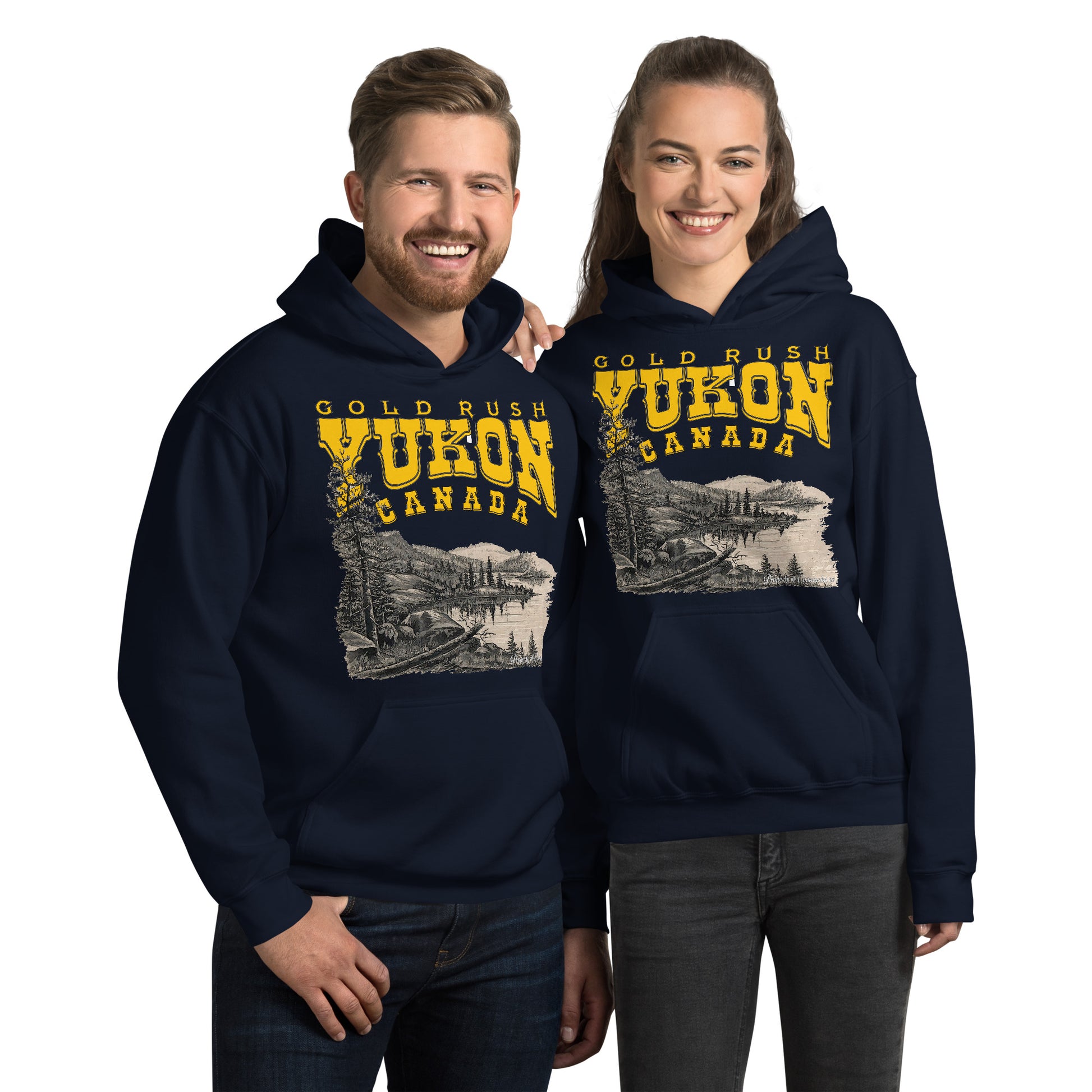 YUKON Gold Rush Hoodie, Yukon Hoodie, Comancha T-shirt Store, gold rush t-shirt,gold rush hoodie, Yukon Sweatshirt,