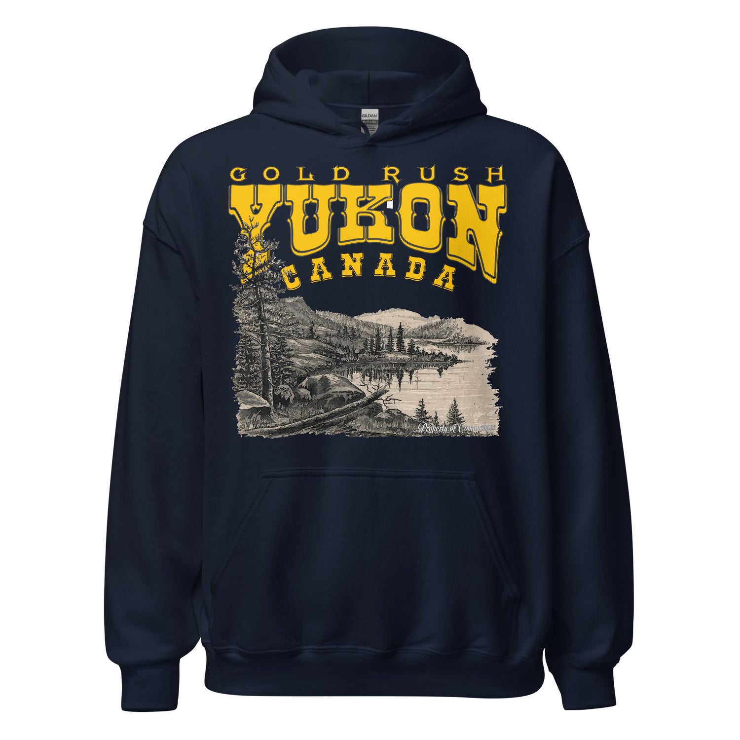 YUKON Gold Rush Hoodie, Yukon Hoodie, Comancha T-shirt Store, gold rush t-shirt,gold rush hoodie, Yukon Sweatshirt,