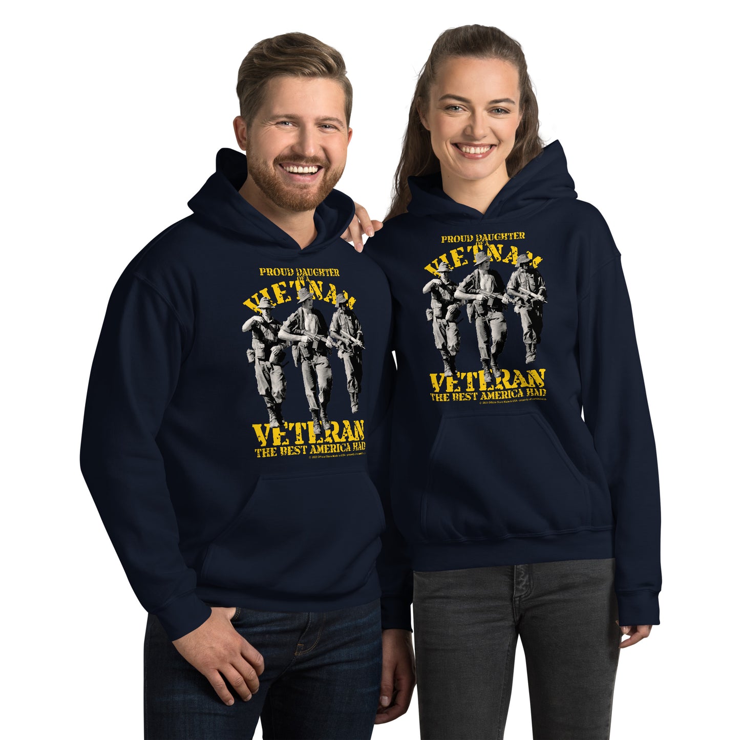 Proud Daughter of a Vietnam Veteran Hoodie, Vietnam Veteran Hoodie, vietnam war, us army hoodie, Veterans hoodie,comancha store,