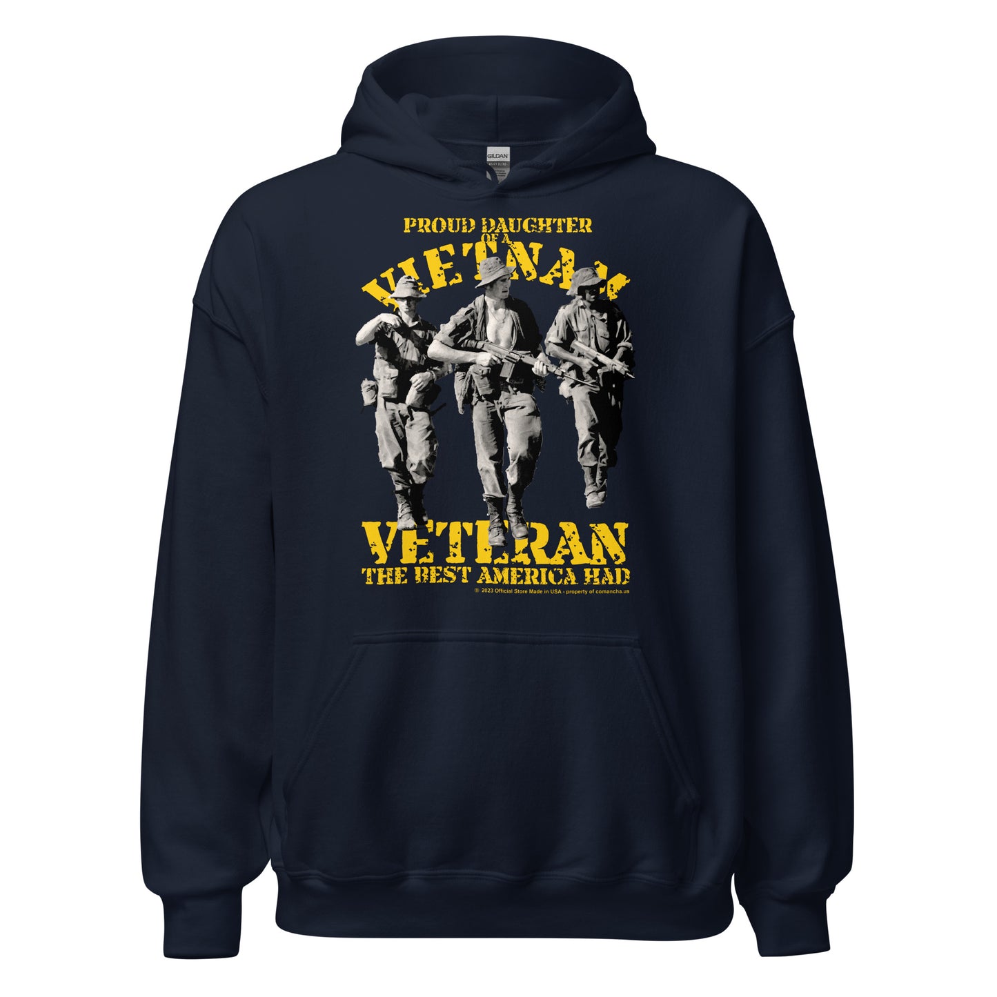 Proud Daughter of a Vietnam Veteran Hoodie