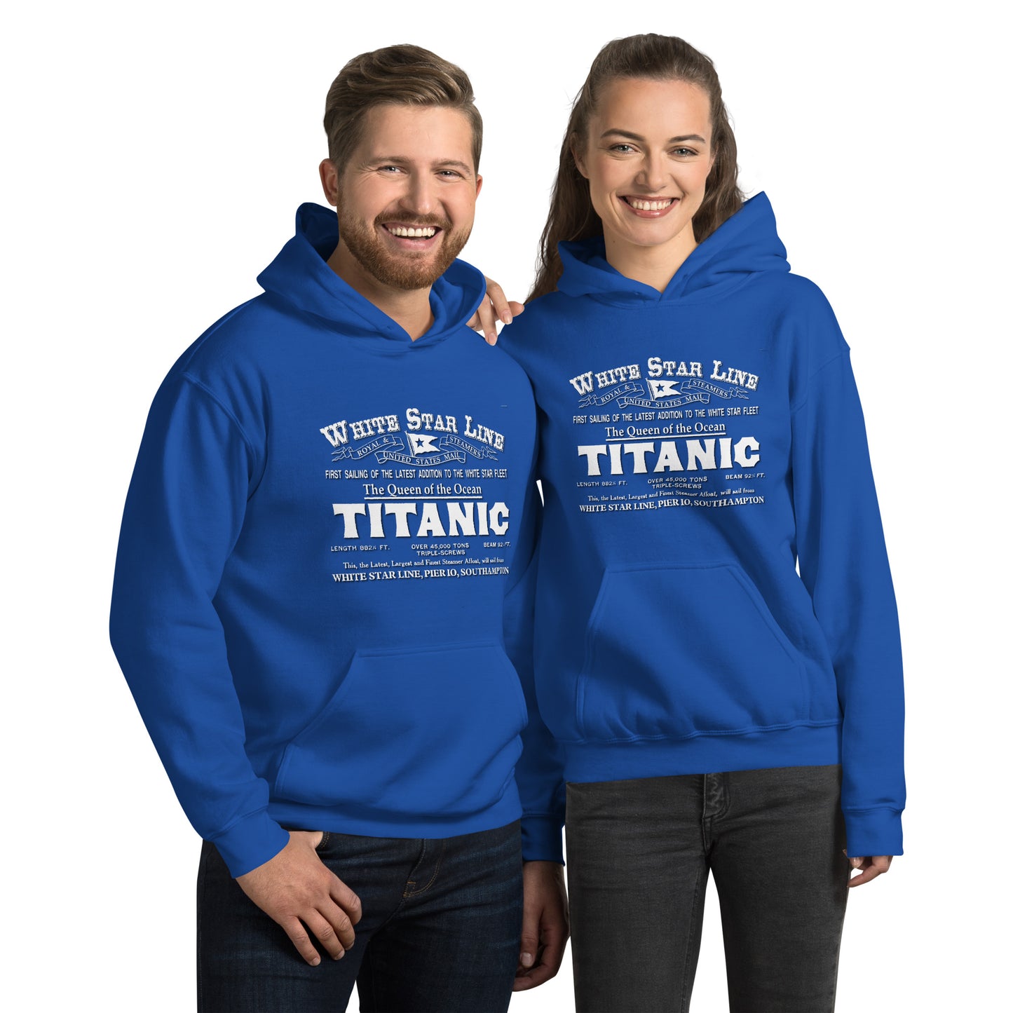 TITANIC - WHITE STAR LINE Unisex Hoodie,