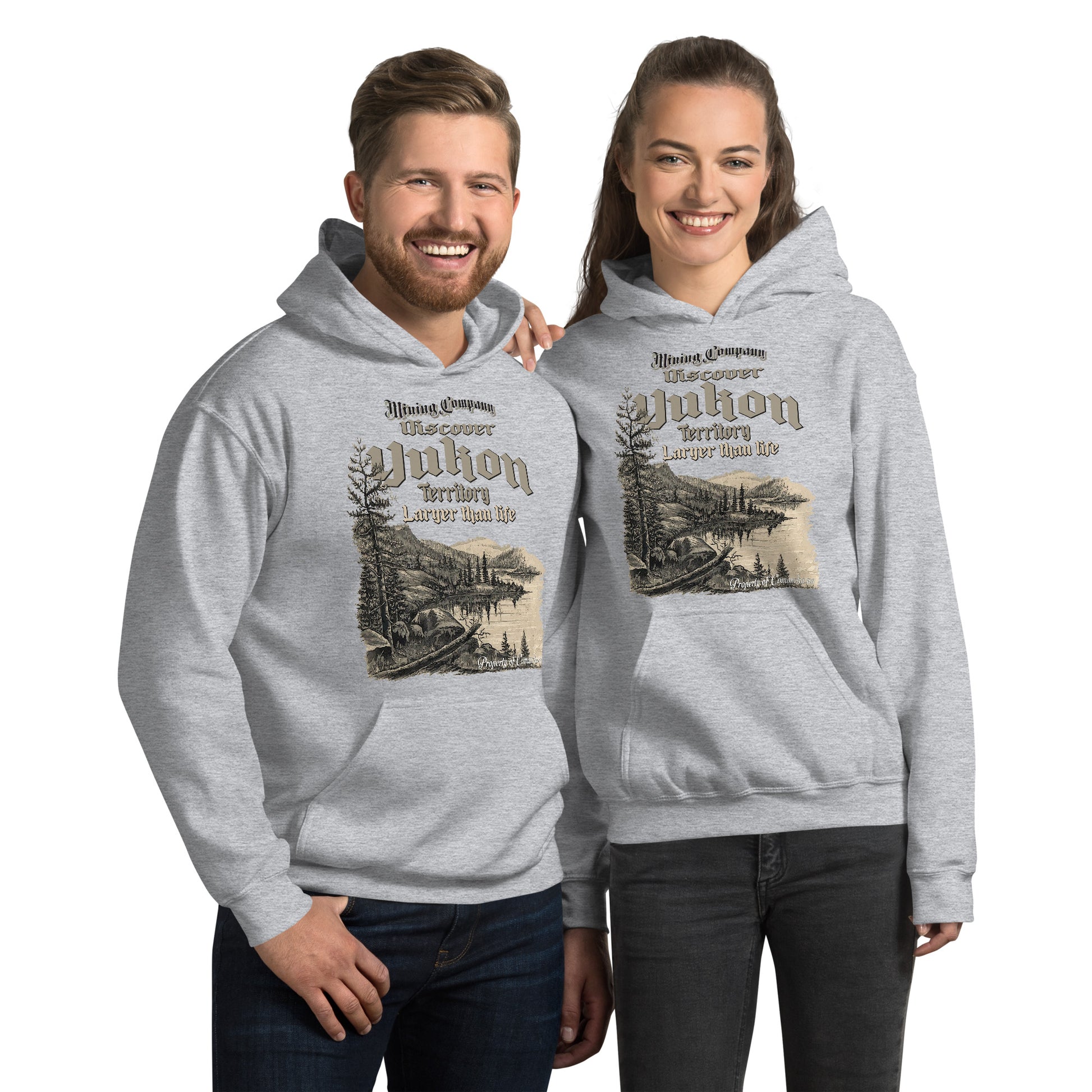 YUKON Gold Rush Hoodie, Yukon Hoodie, Comancha T-shirt Store, gold rush t-shirt,gold rush hoodie, Yukon Sweatshirt,