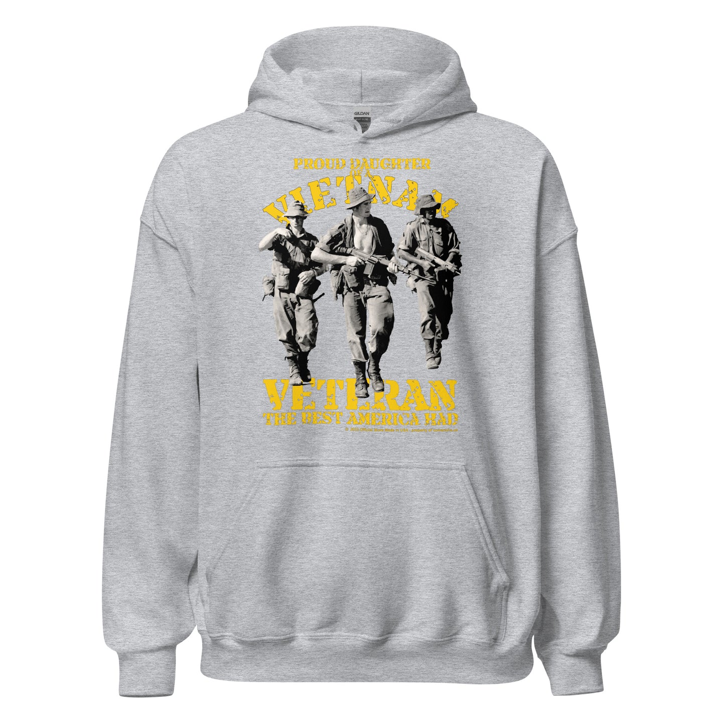 Proud Daughter of a Vietnam Veteran Hoodie