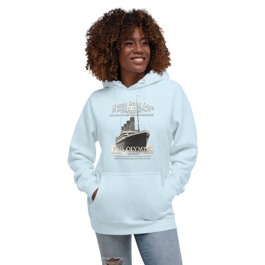 RMS OLYMPIC Hoodie, RMS Olympic Hoodie, Comancha Graphics,