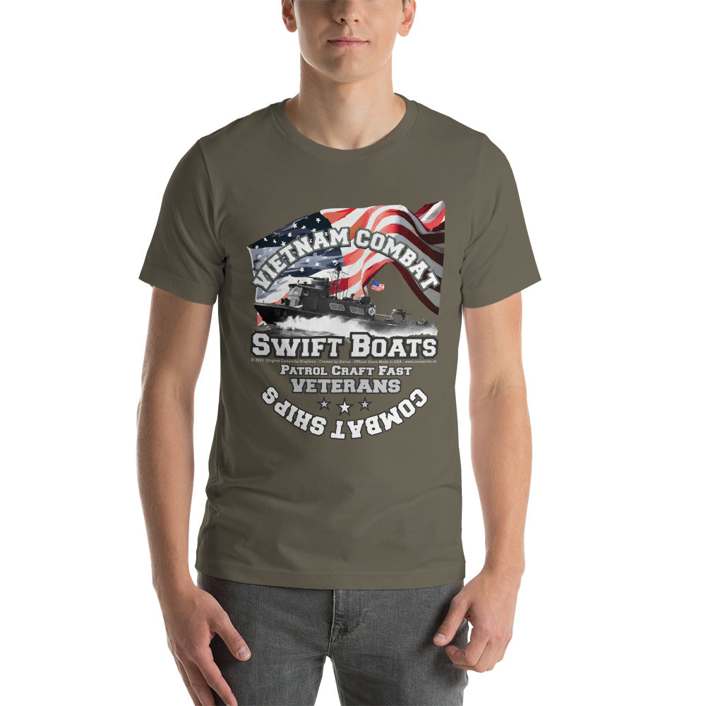 SWIFT BOATS Vietnam Veterans t-shirt