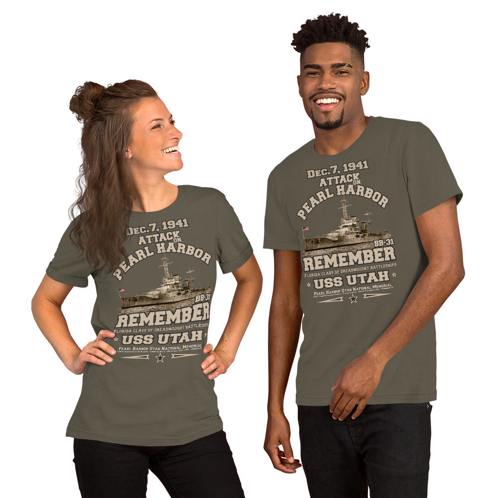 USS UTAH t-shirt, Pearl harbor tee, US Navy t-shirt,USS UTAH veterans tee,US Navy Battleship Veterans T-shirt, USS UTAH BB-31 T-shirt,comancha,