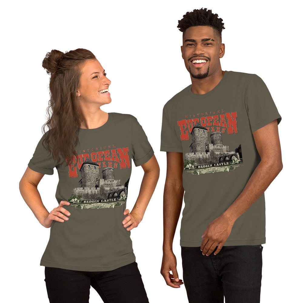 Bedzin zamek Polskie Zamki T-shirt,