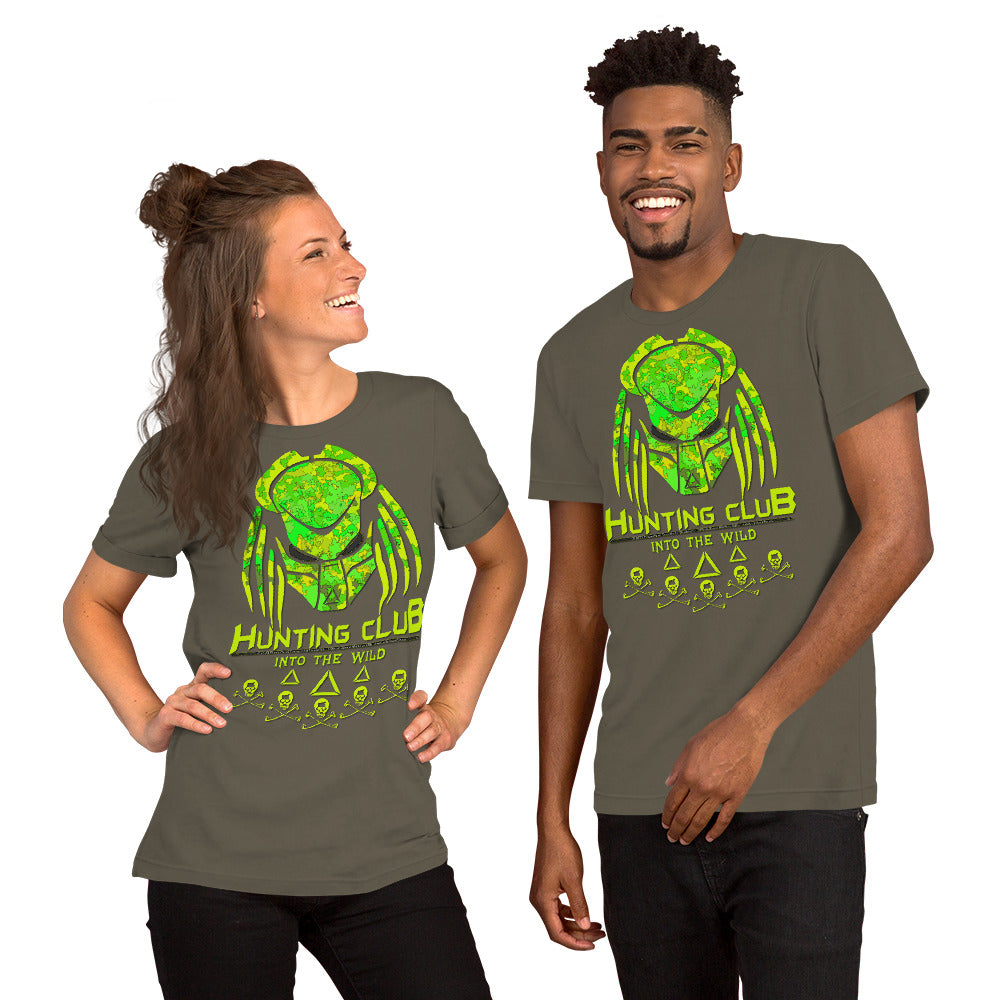 HUNTING CLUB t-shirt, HUNTING CLUB tee,comancha graphics,