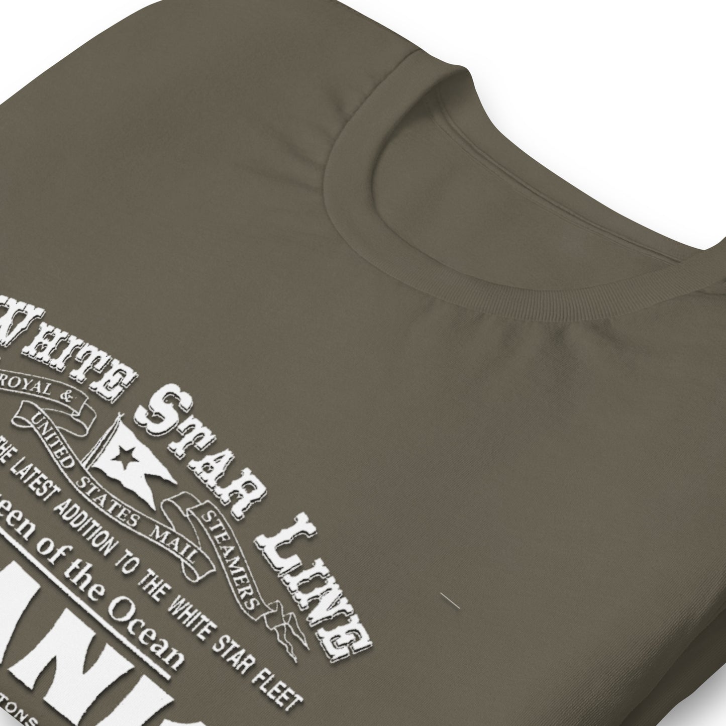 WHITE STAR LINE-Titanic Unisex t-shirt, Comancha Swatshirt, Titanic T-Shirt,