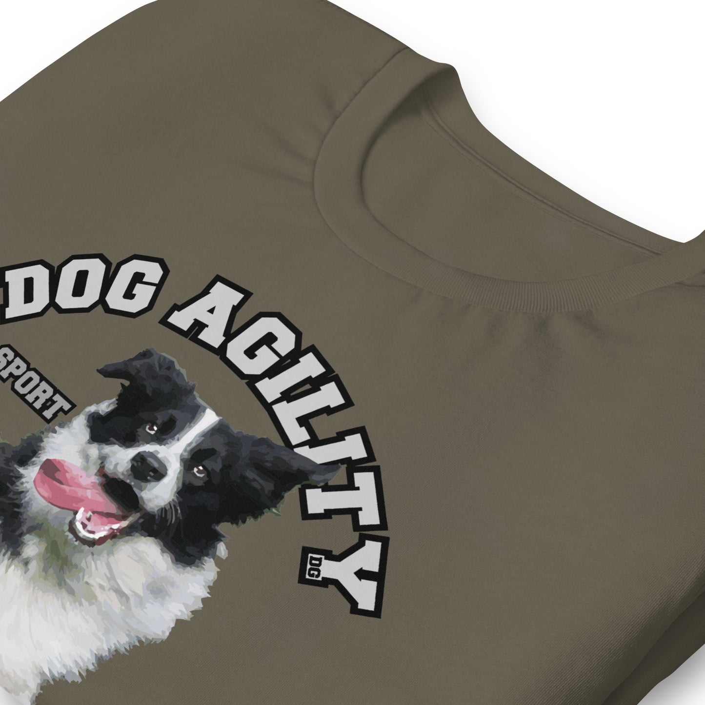DOG AGILITY T-shirt,DOG AGILITY sport tee,DOG sports,comancha t-shirt,