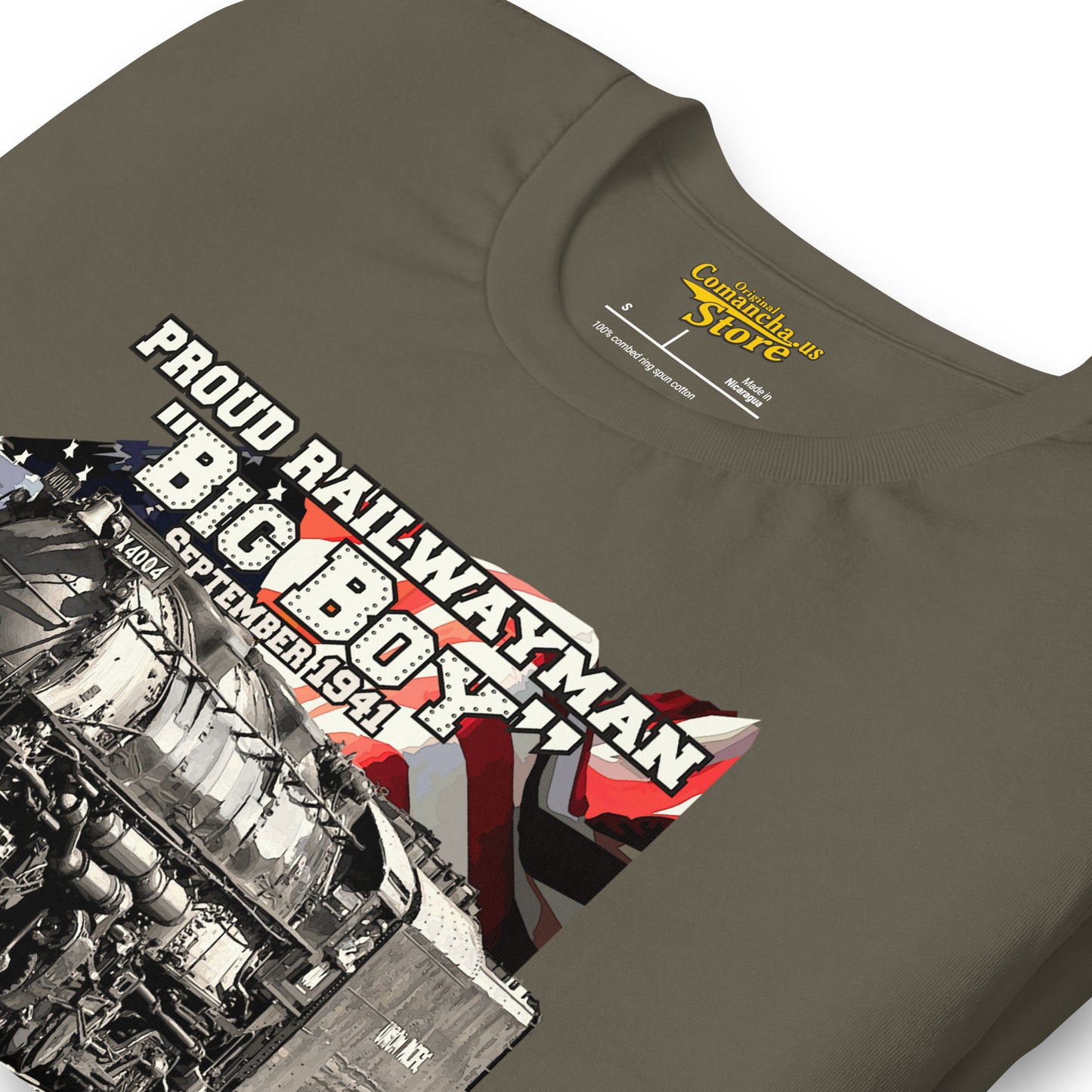 Big Boy 4004 Locomotive Unisex t-shirt