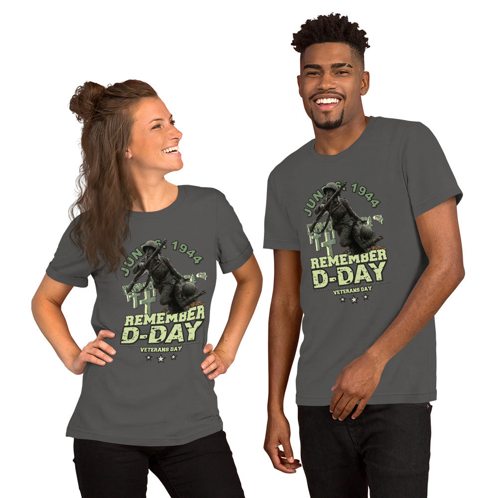 REMEMBER D-DAY 1944 Normandy T-shirt, Comancha D-Day T-shirts,D-DAY T-Shirts,