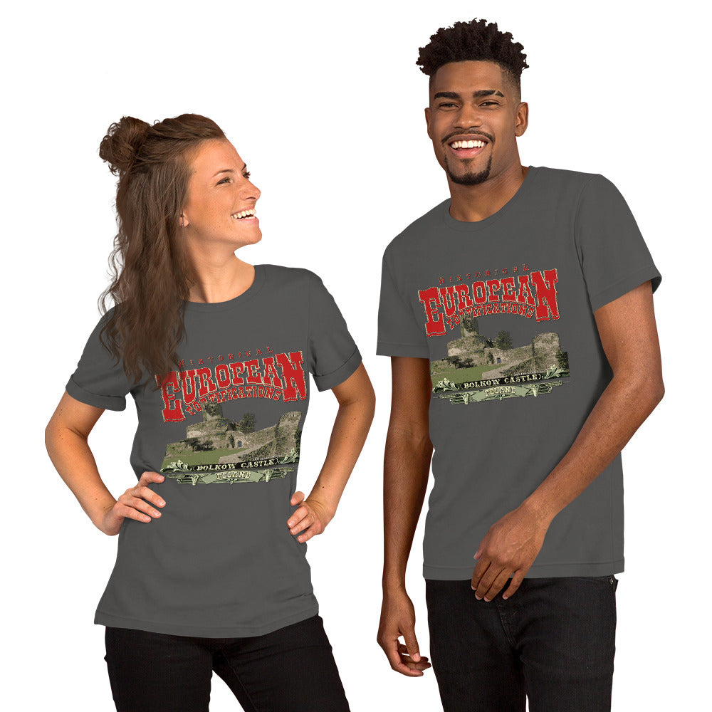 Zamek Bolkow - Polskie zamki T-shirt Bolkow Castle - Polish Castles tee,